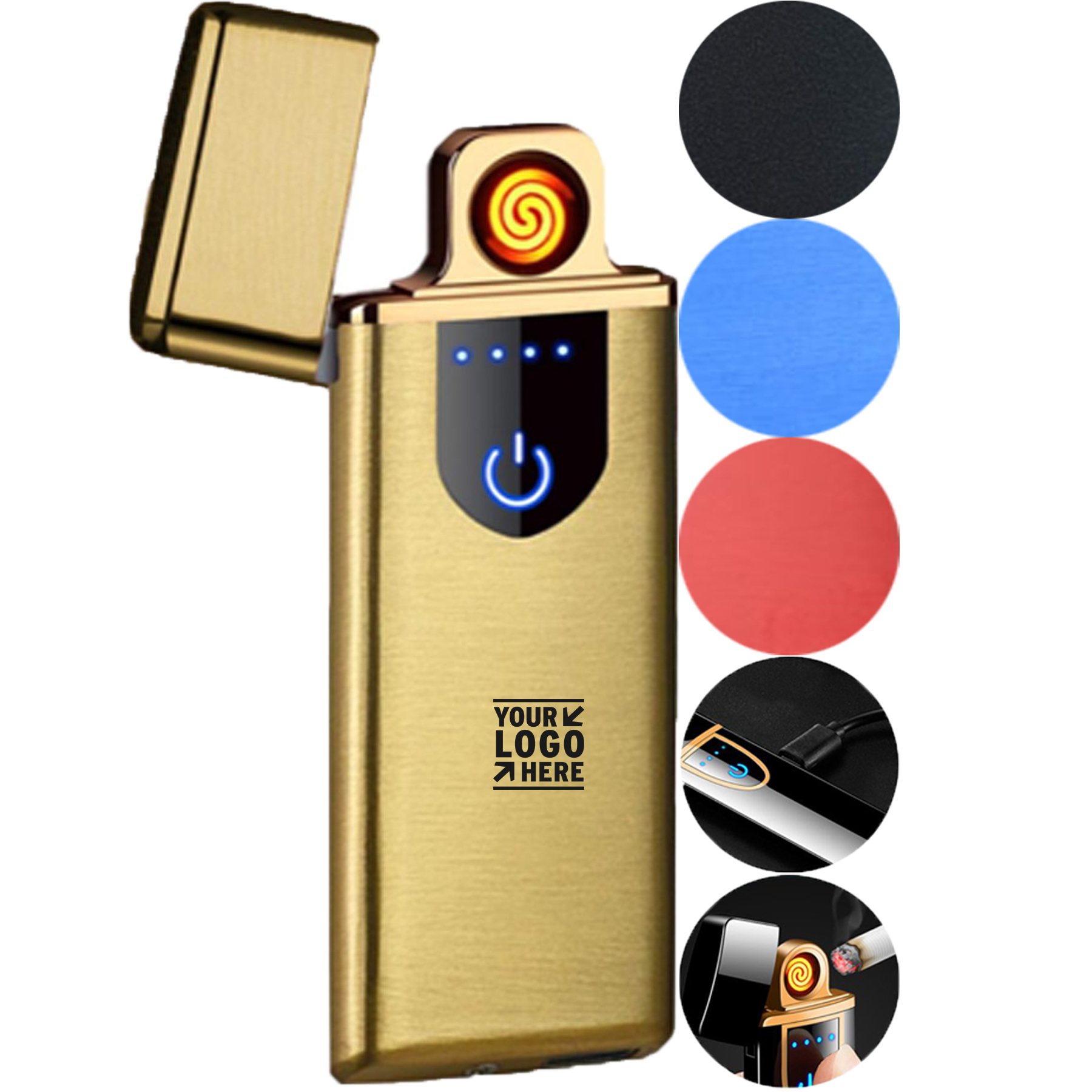Touch-Activated USB Lighter