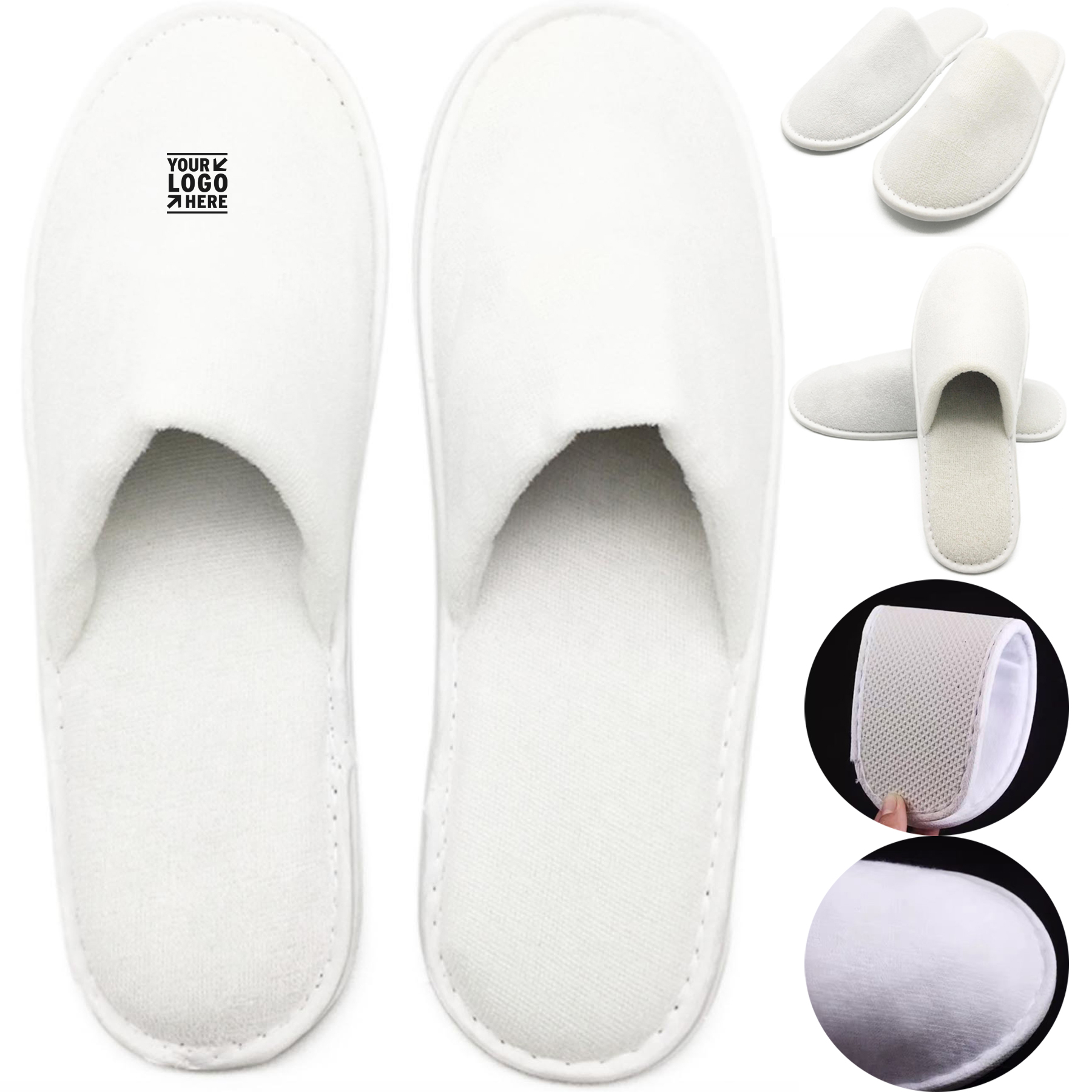 Eco-Friendly Hotel Slippers