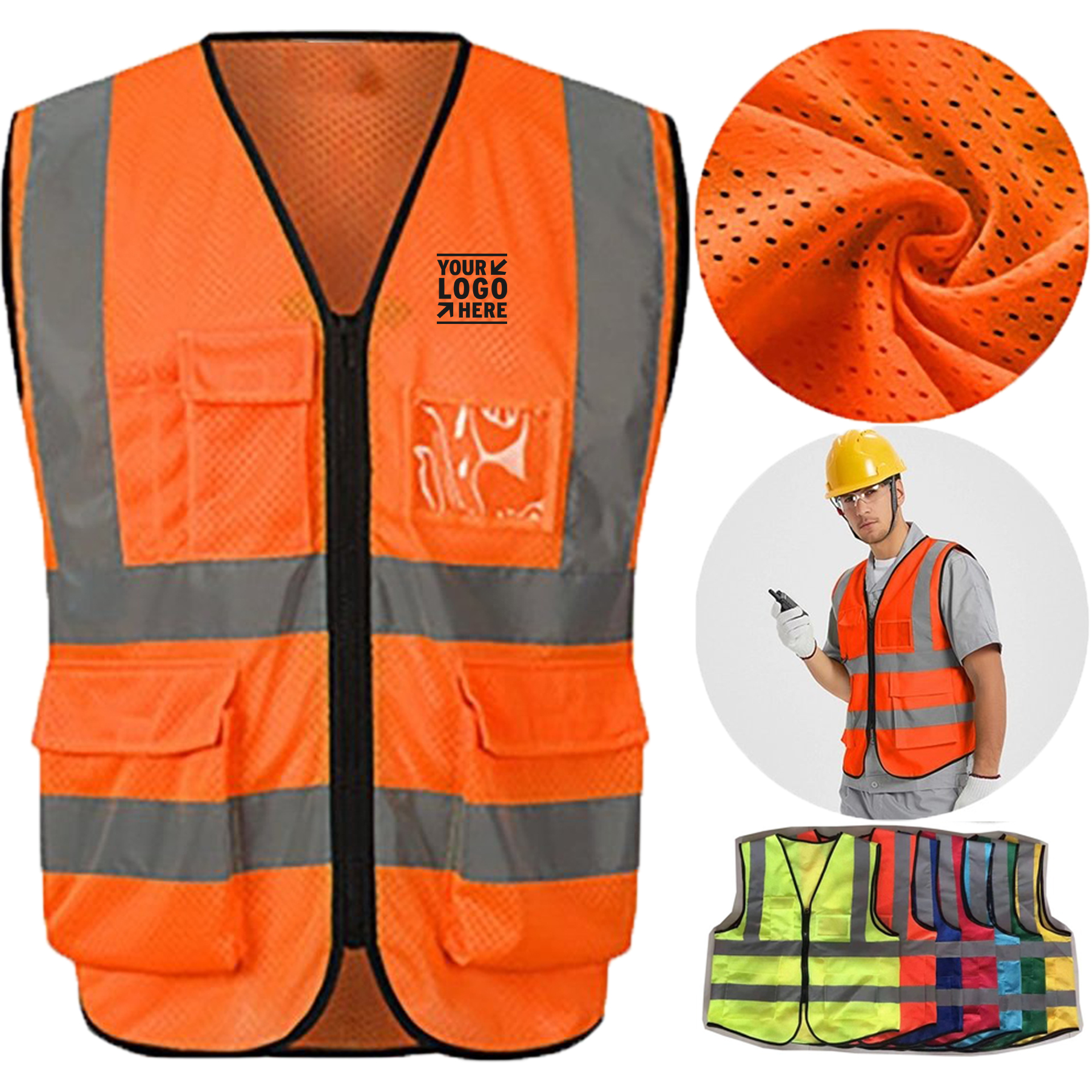 Breathable Reflective Safety Vest