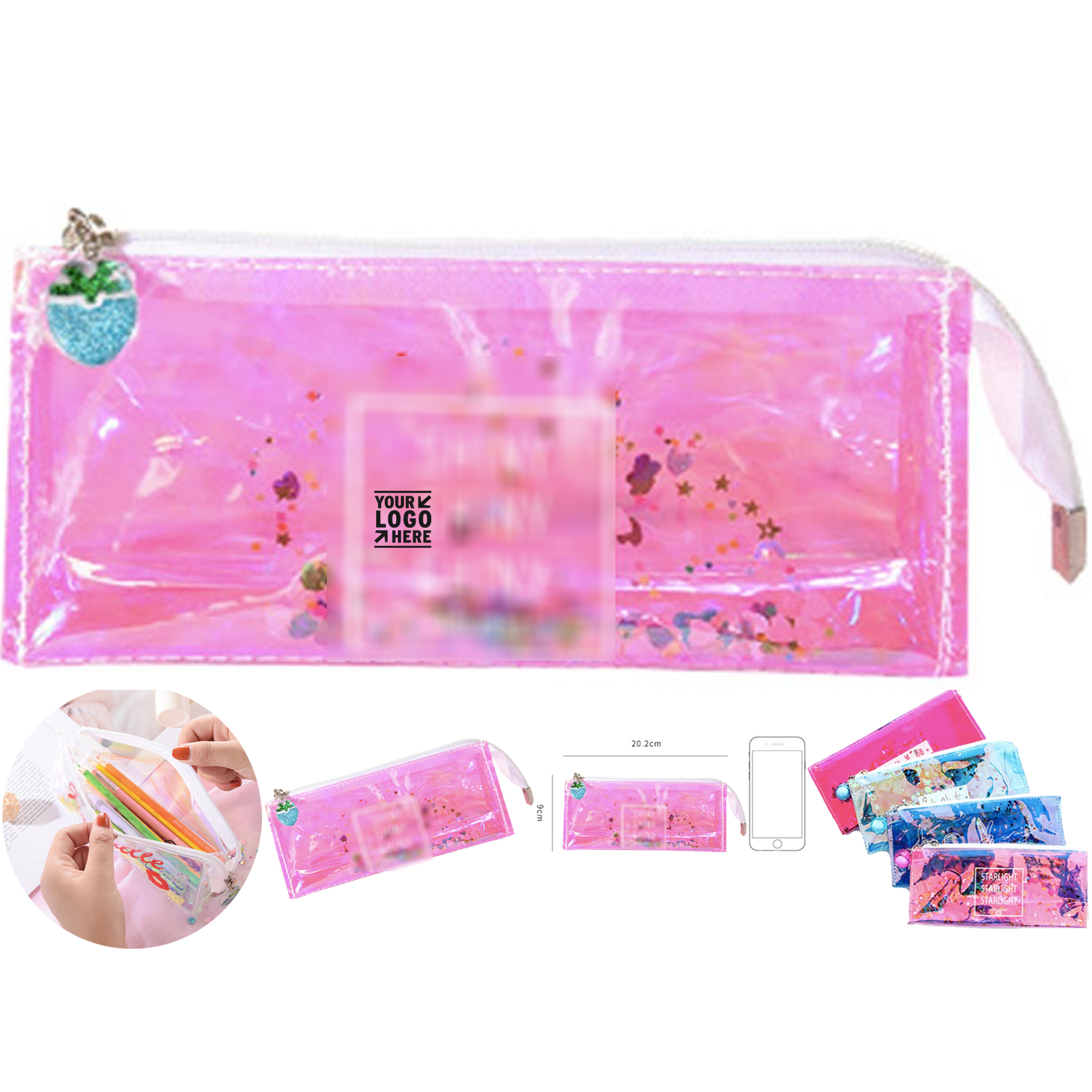 Sparkle Glitter Pencil Organizer