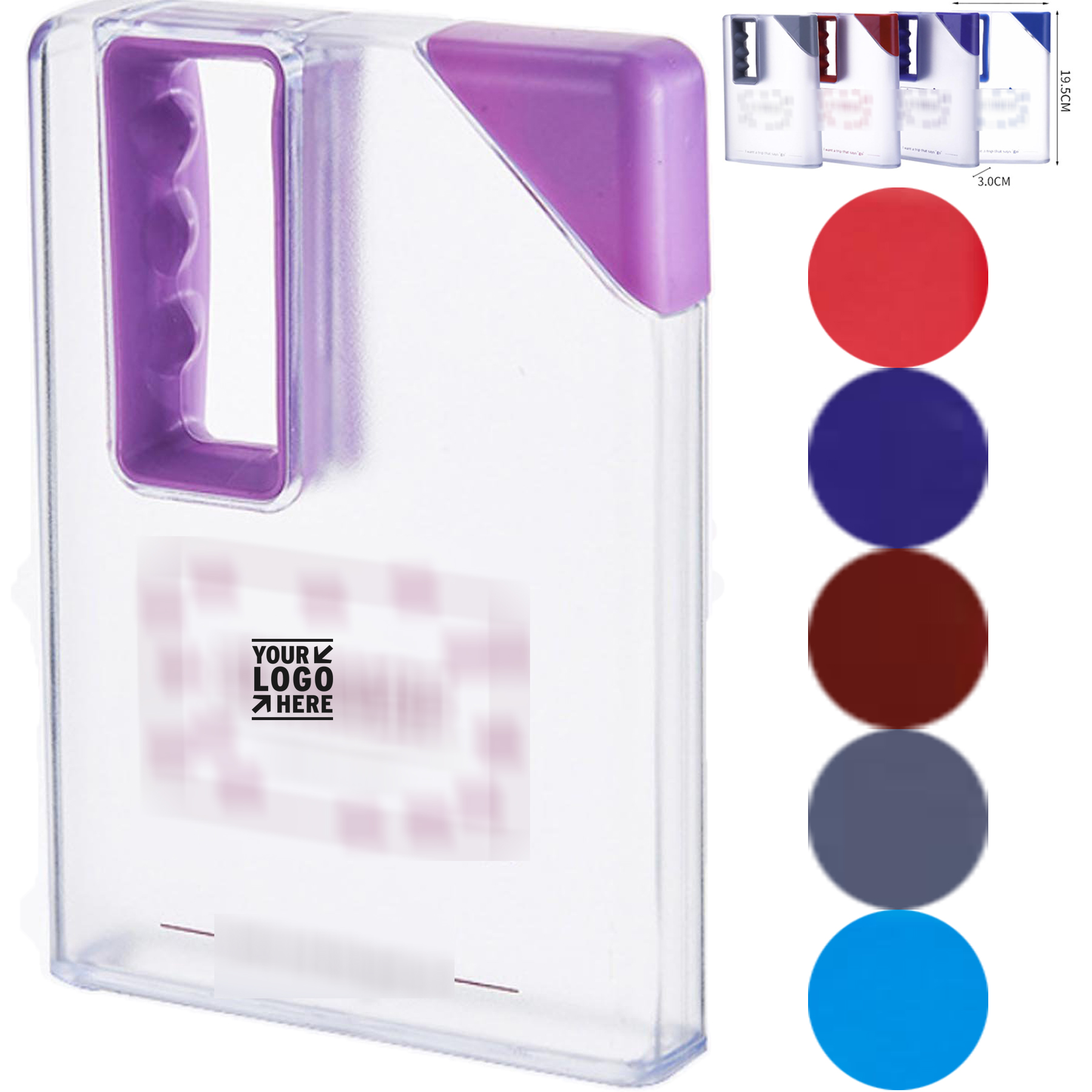 Crystal Clear Reusable Water Tote