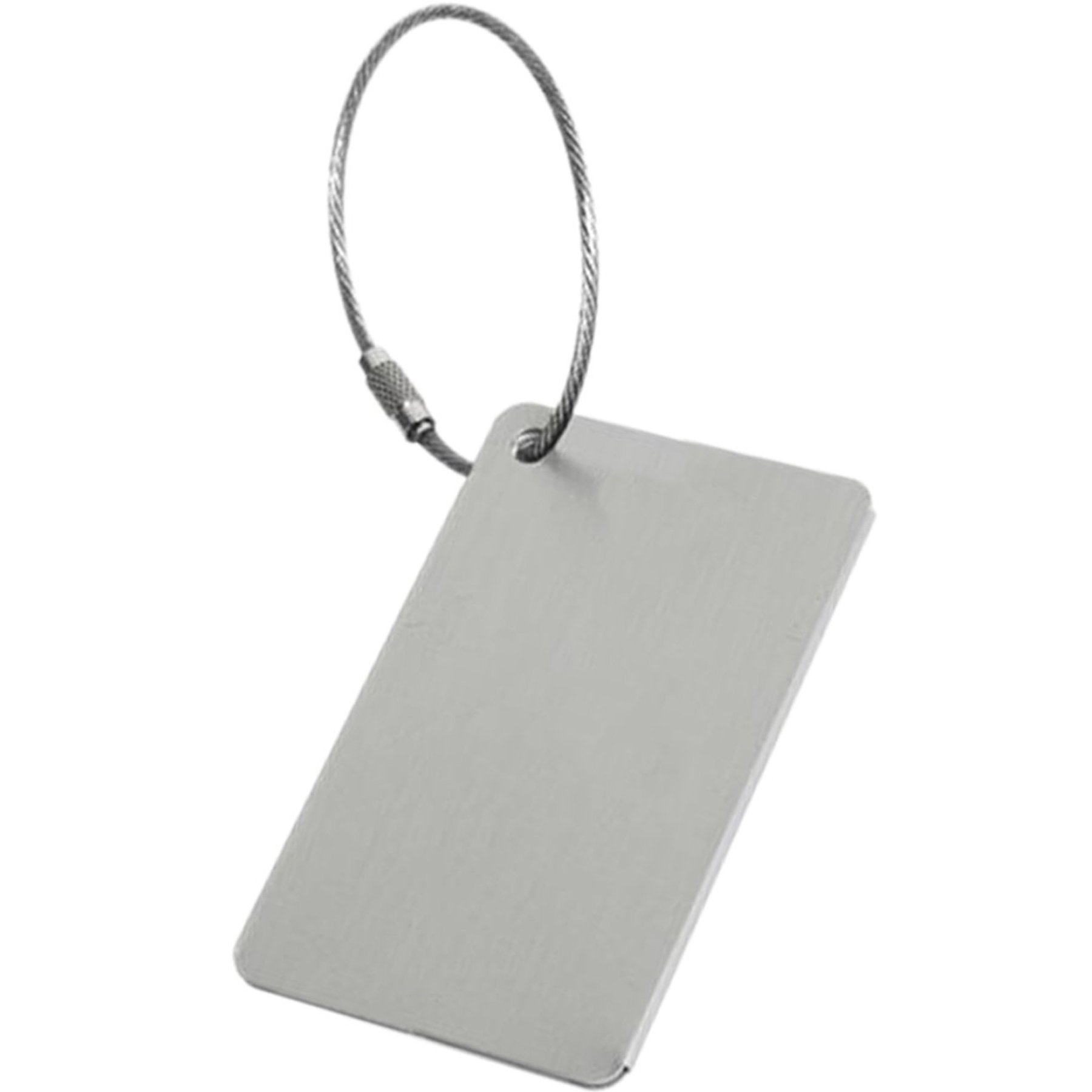 Elegant Metallic Travel Luggage Identifier 2