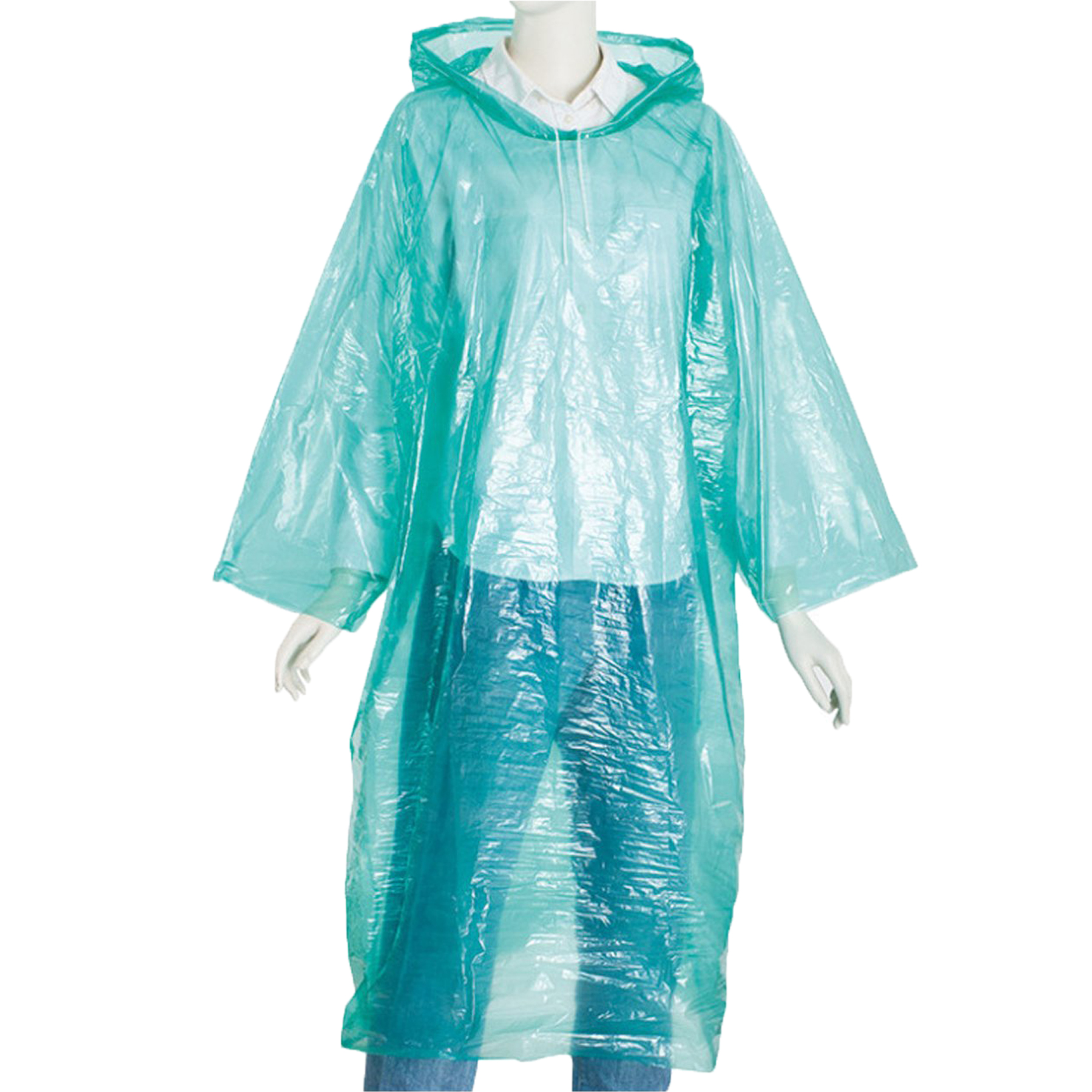 Compact Pocket Rain Poncho 2