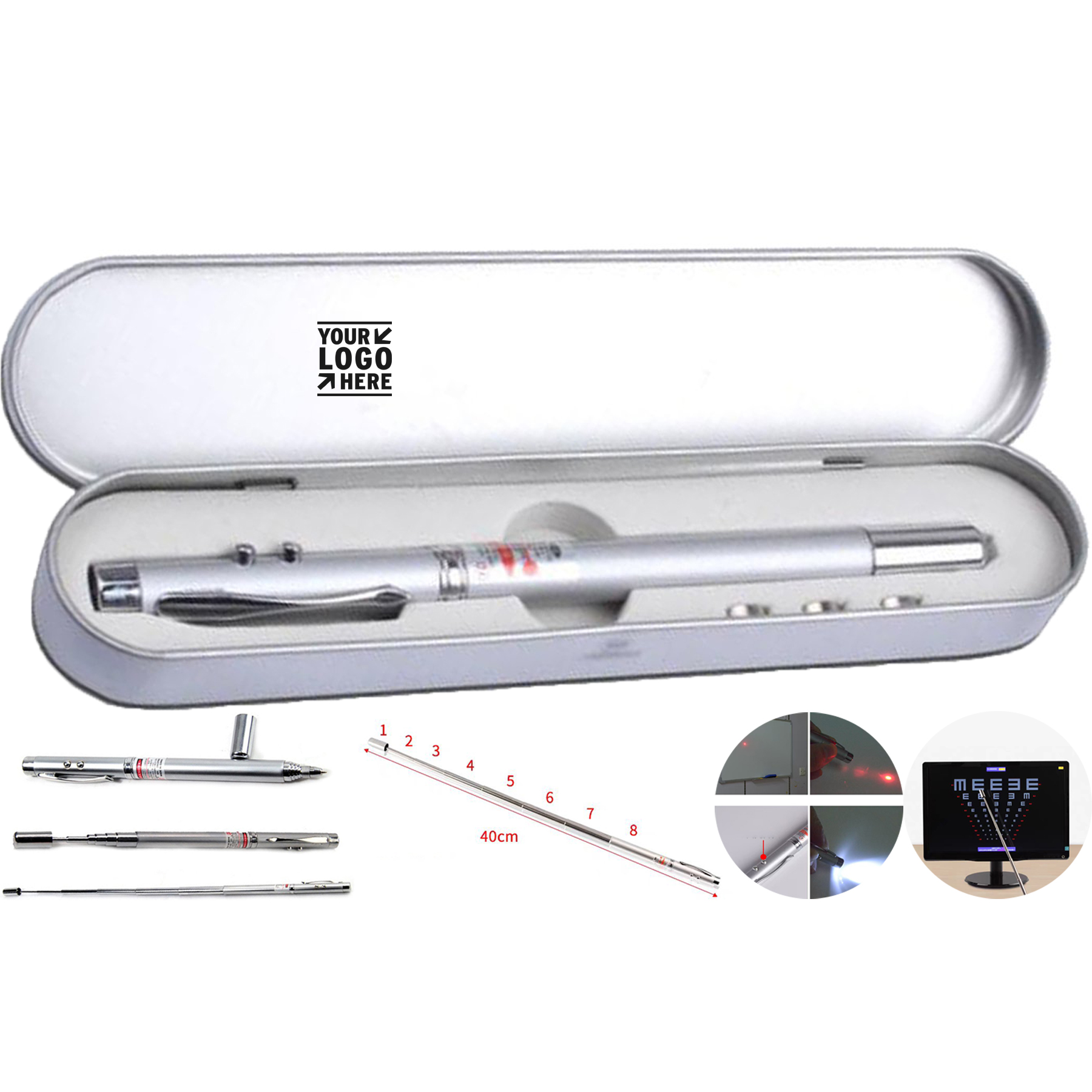 Multi-Function Retractable Pen