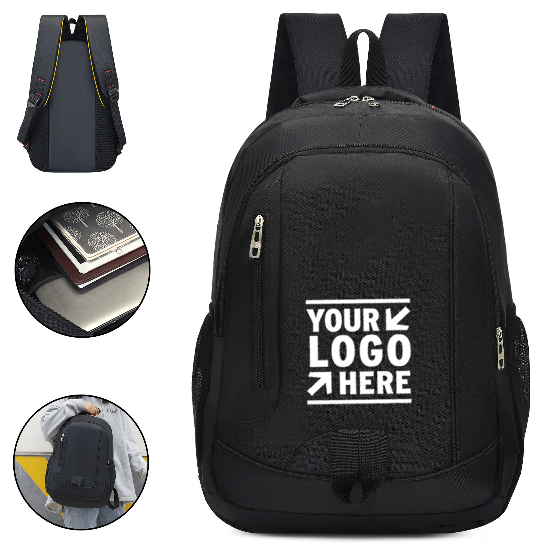Dark Professional Laptop Backpack