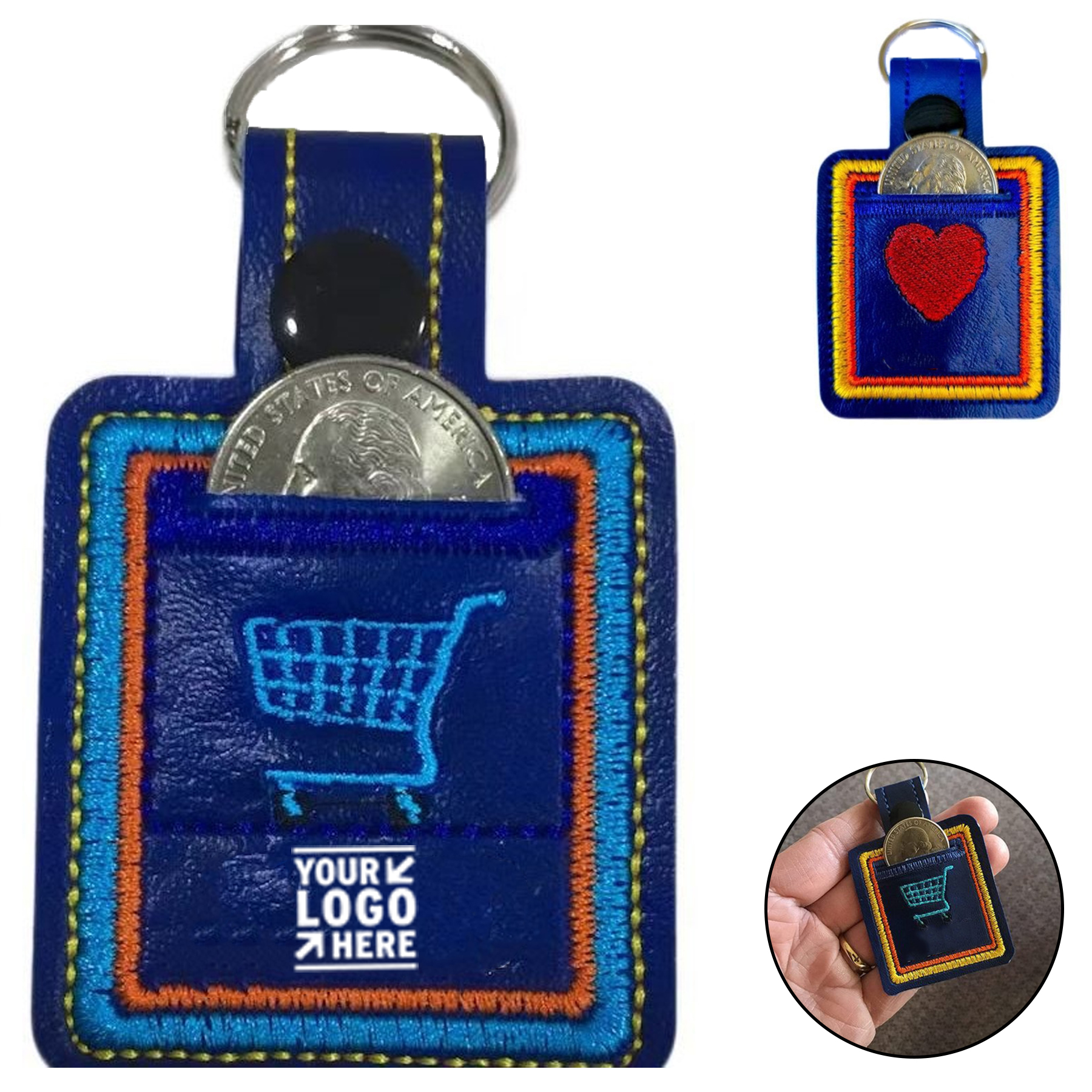 Convenient Cart Keychain