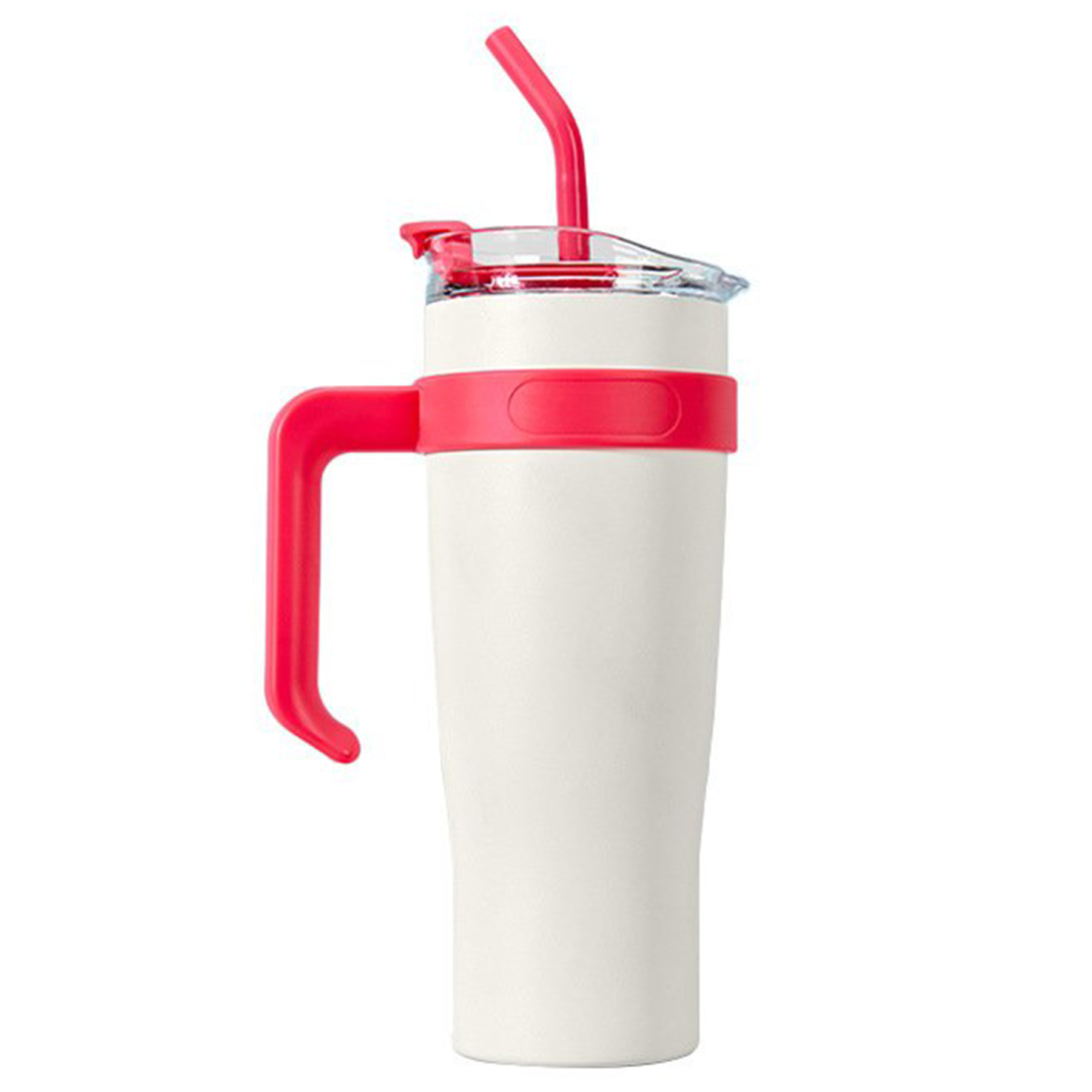 Insulated Travel Tumbler with Straw and Handle 2