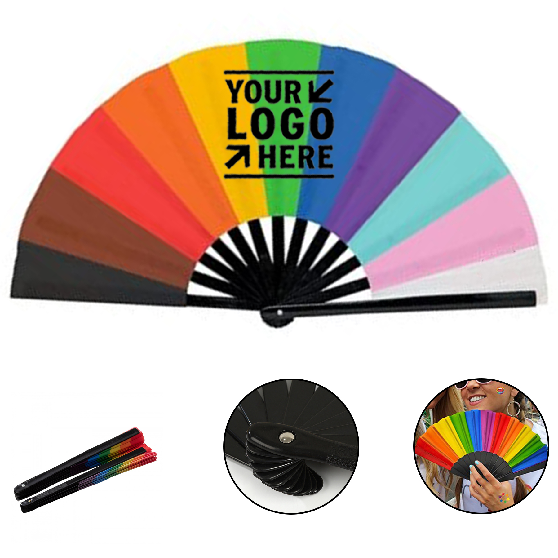 Premium Folding Hand Fan