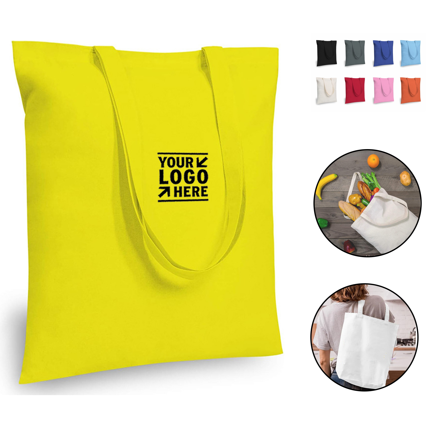 Eco-Friendly Cotton Shopping Tote