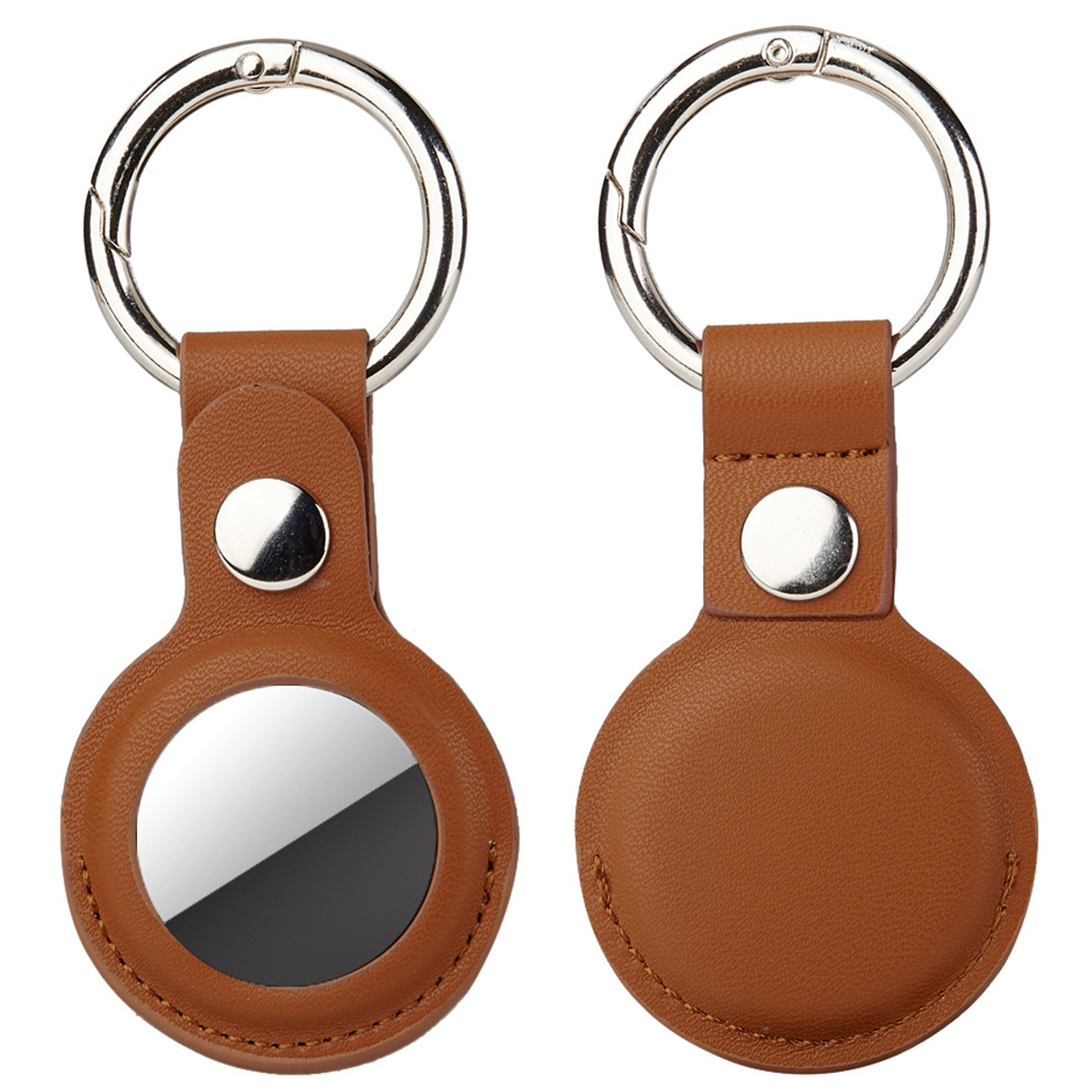 Secure Tag Holder with Key Ring 2