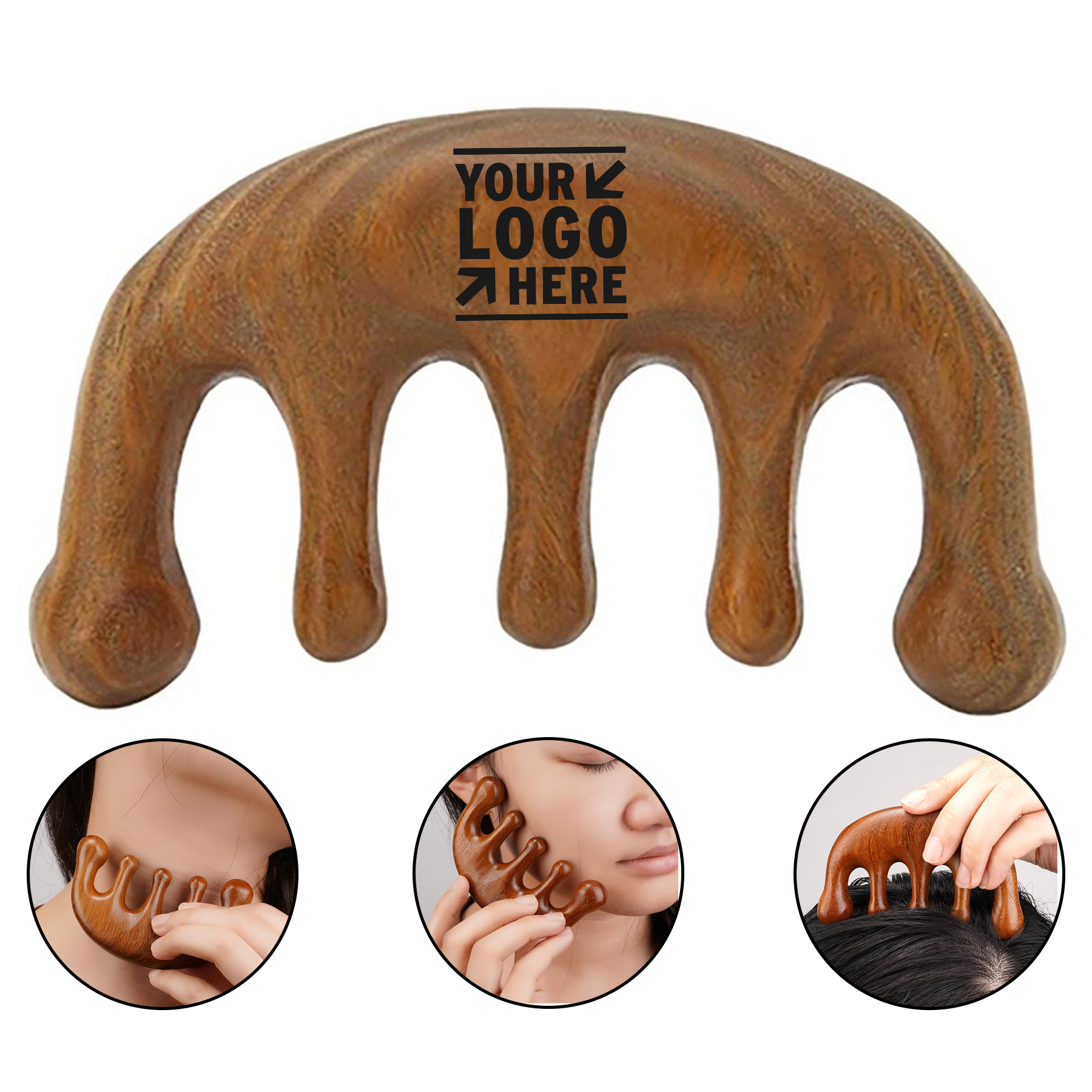 Sandalwood Relaxation Comb