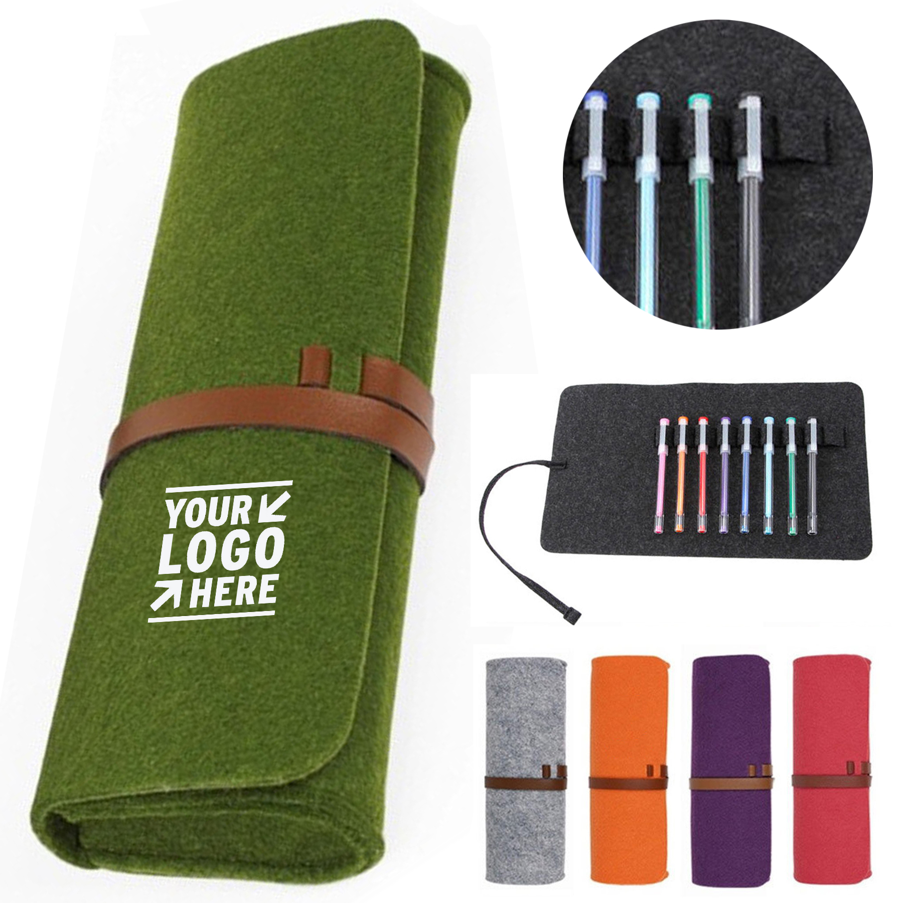 Soft Fabric Pen Organizer