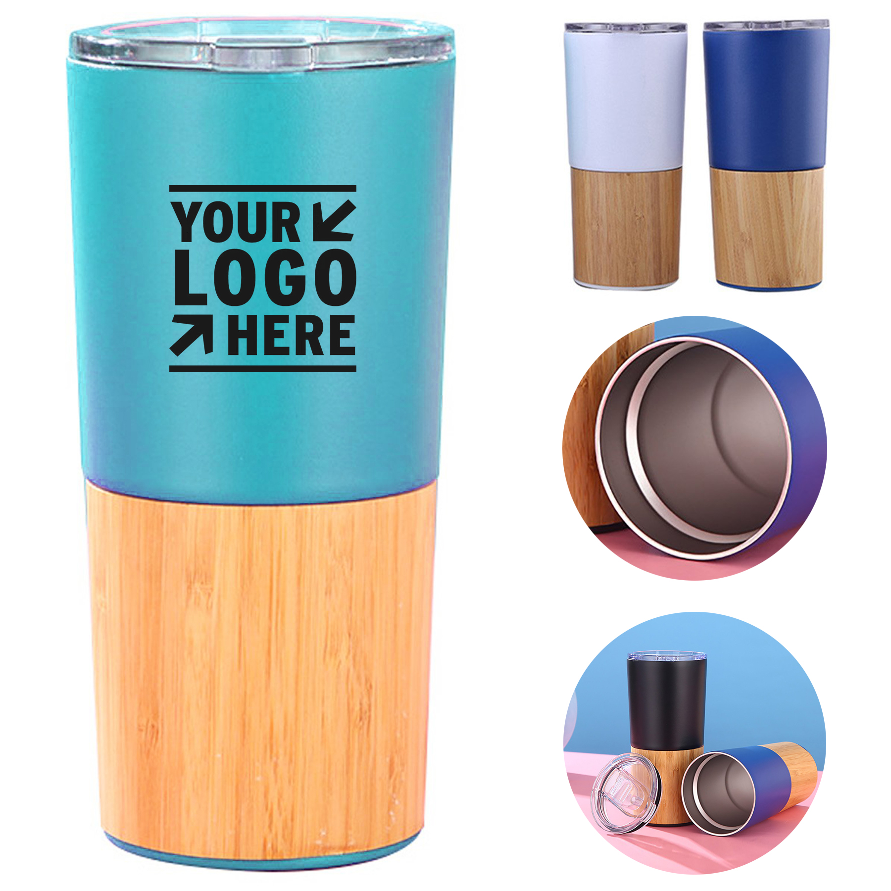 Premium Wooden Insulated Beverage Container