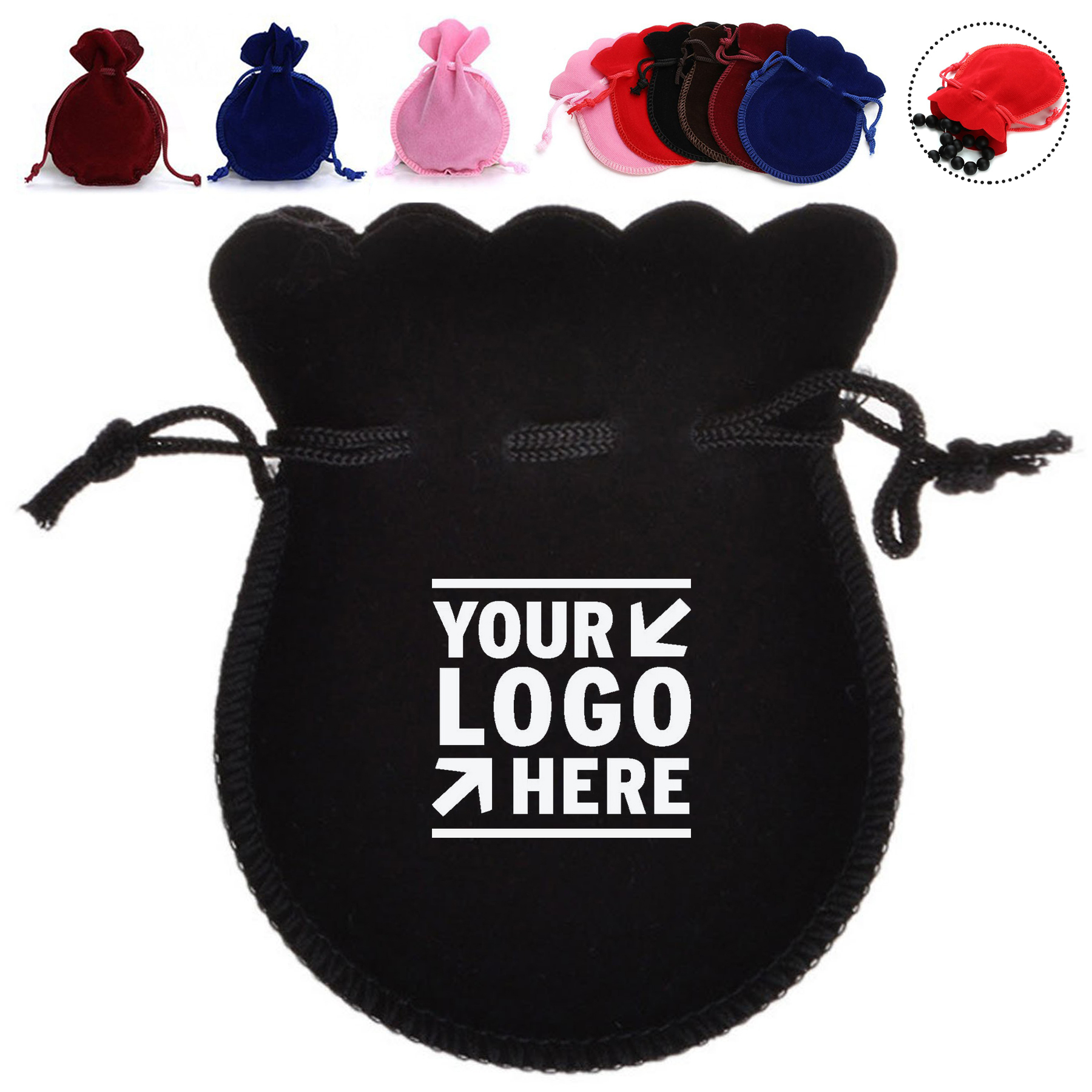 Velvet Touch Jewelry Pouch