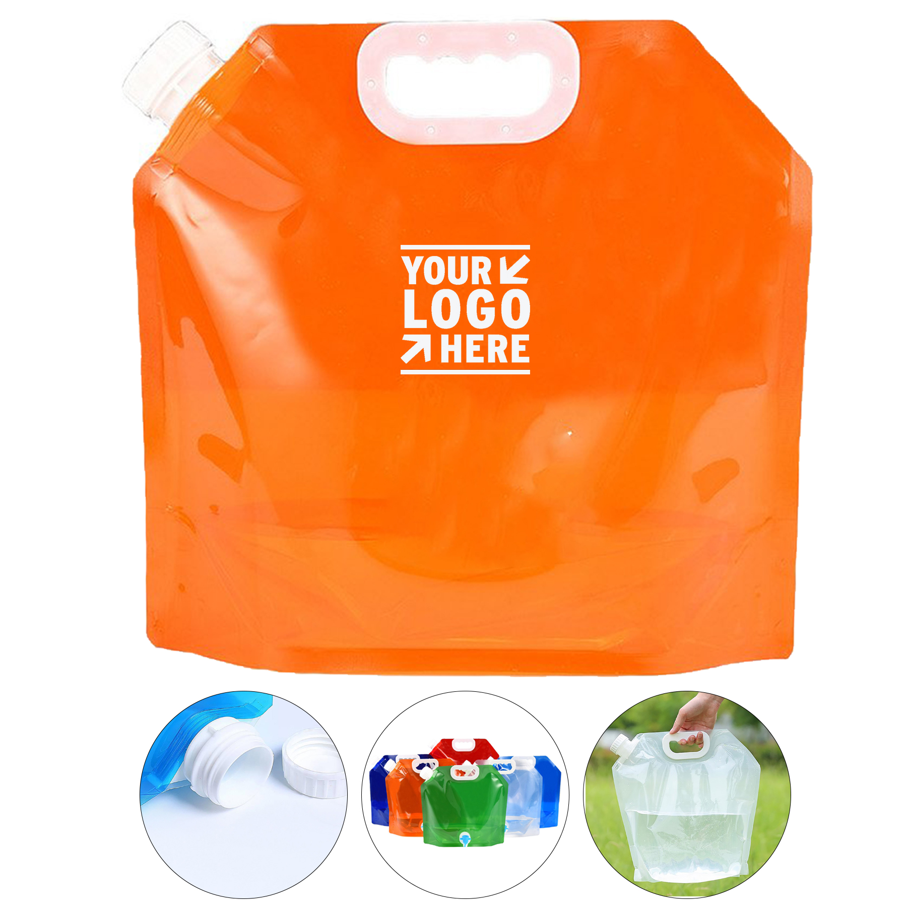Portable Collapsible Water Container