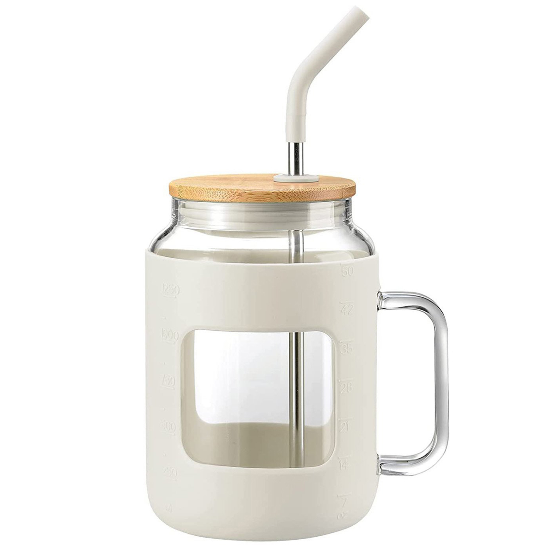 Premium Glass Beverage Container 2