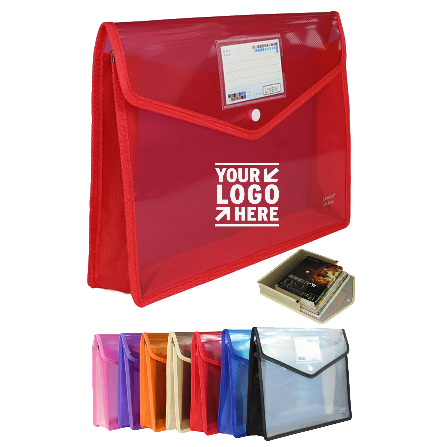 Clear Document Storage Pouch