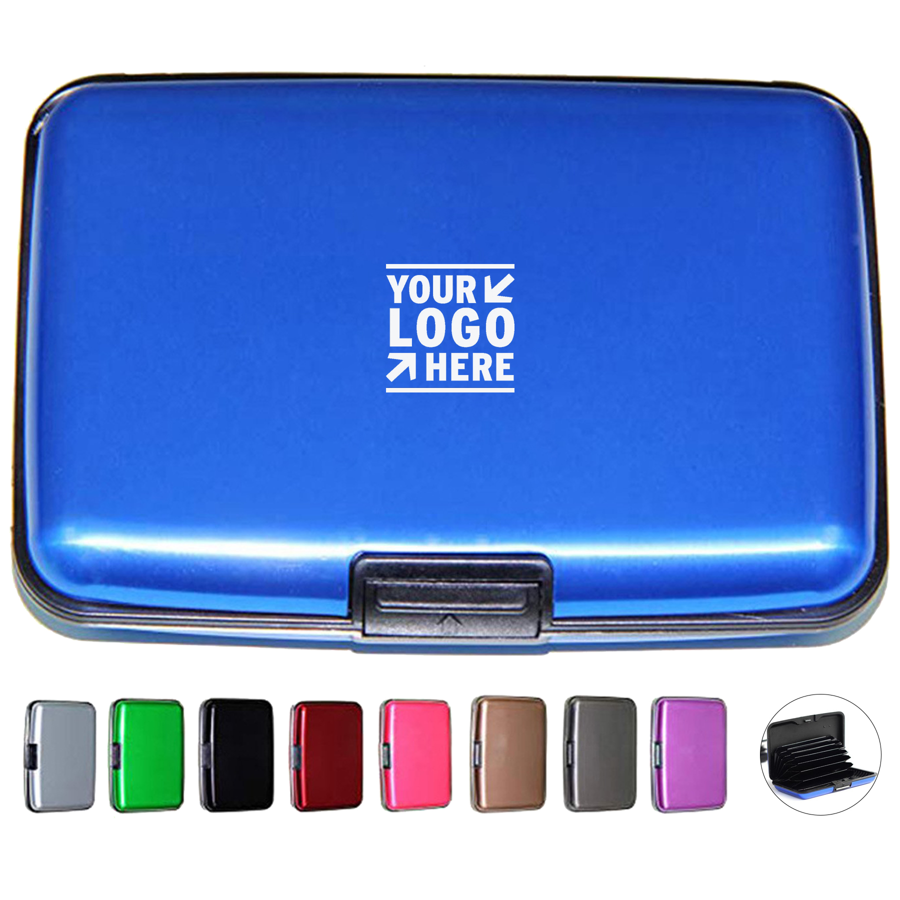 Sleek Metal Card Organizer