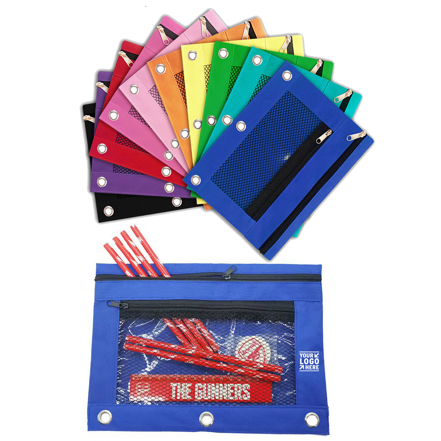 Premium Zipper Pencil Organizer