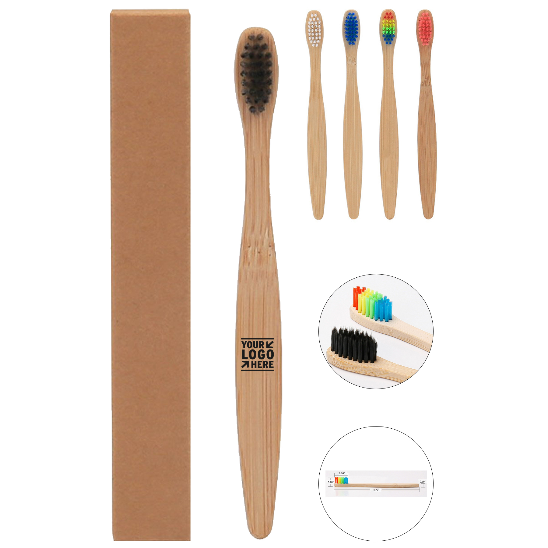 Eco-Friendly Kids' Bamboo Toothbrush