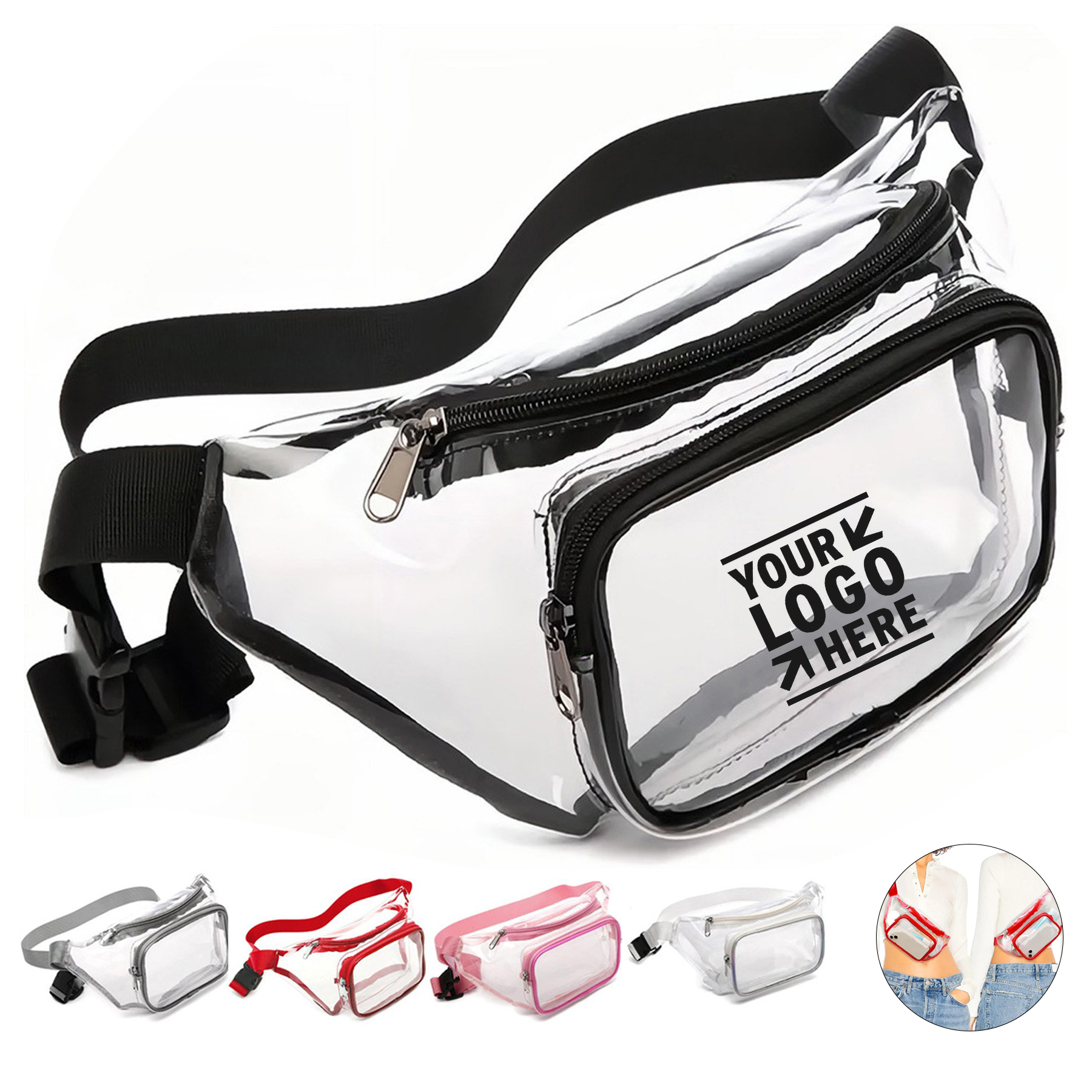 Transparent Waist Pack