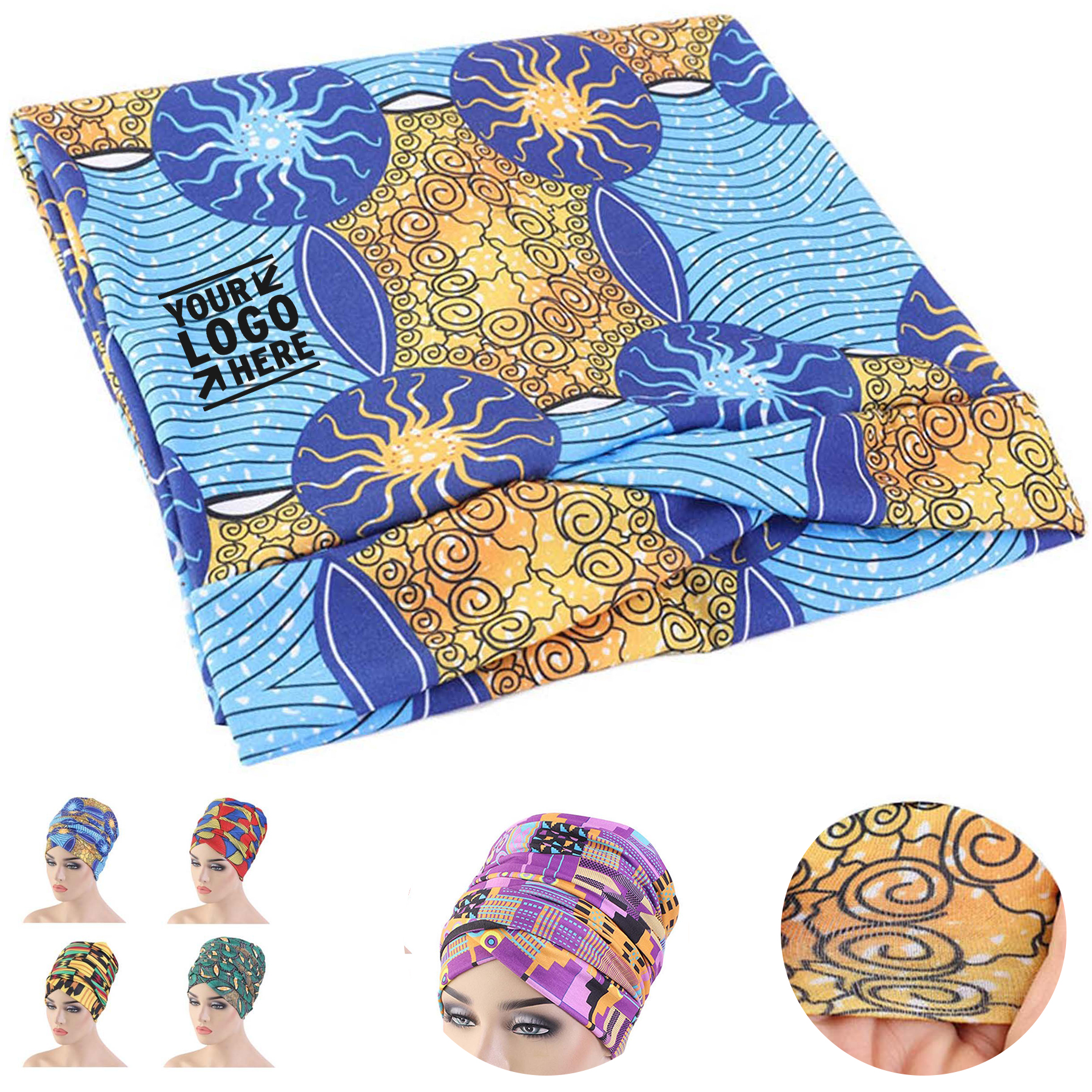 Printed Bohemian Headwrap