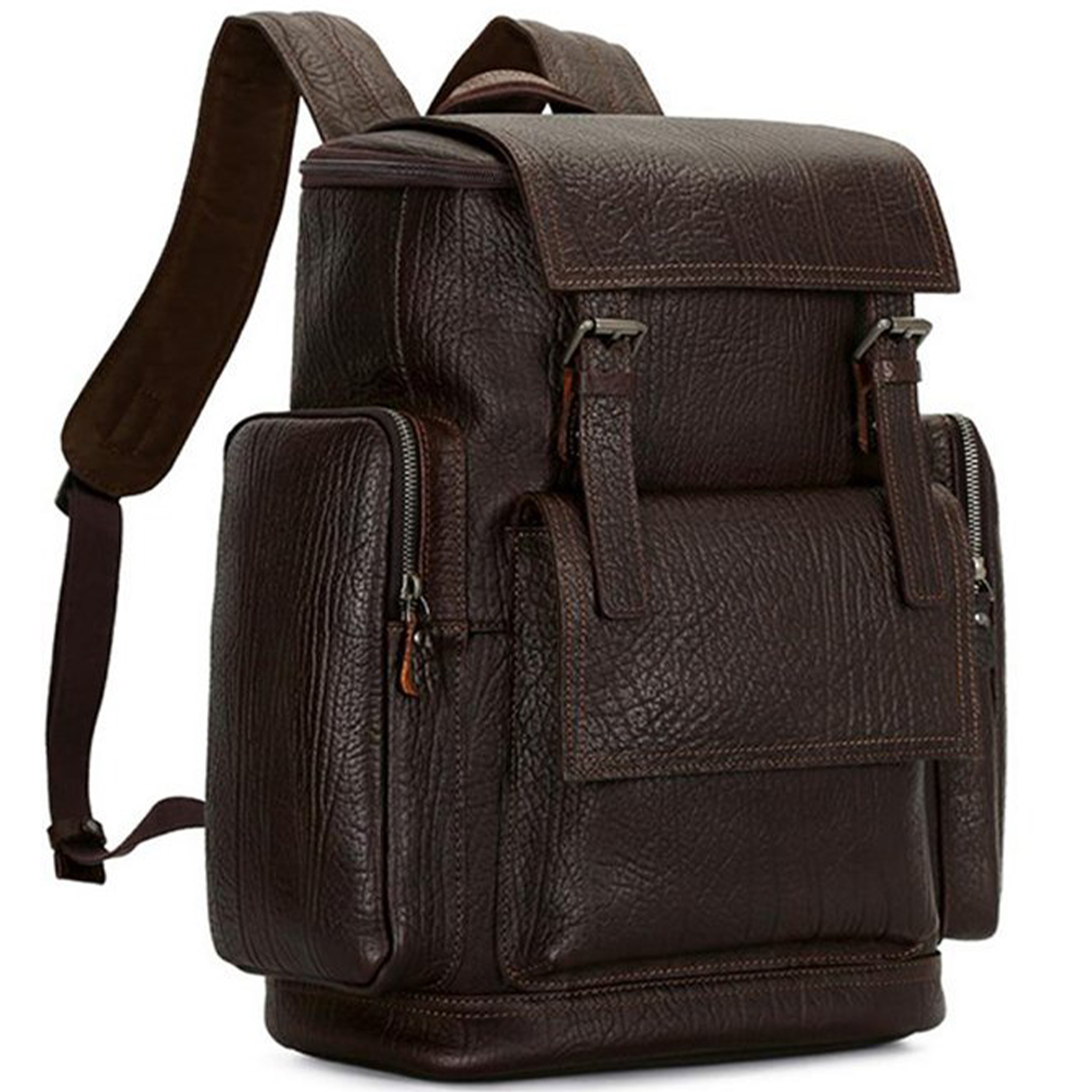 Premium Leather Men's Backpack 2