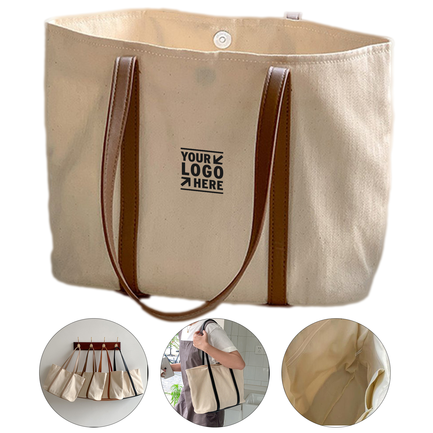 Portable Canvas Tote