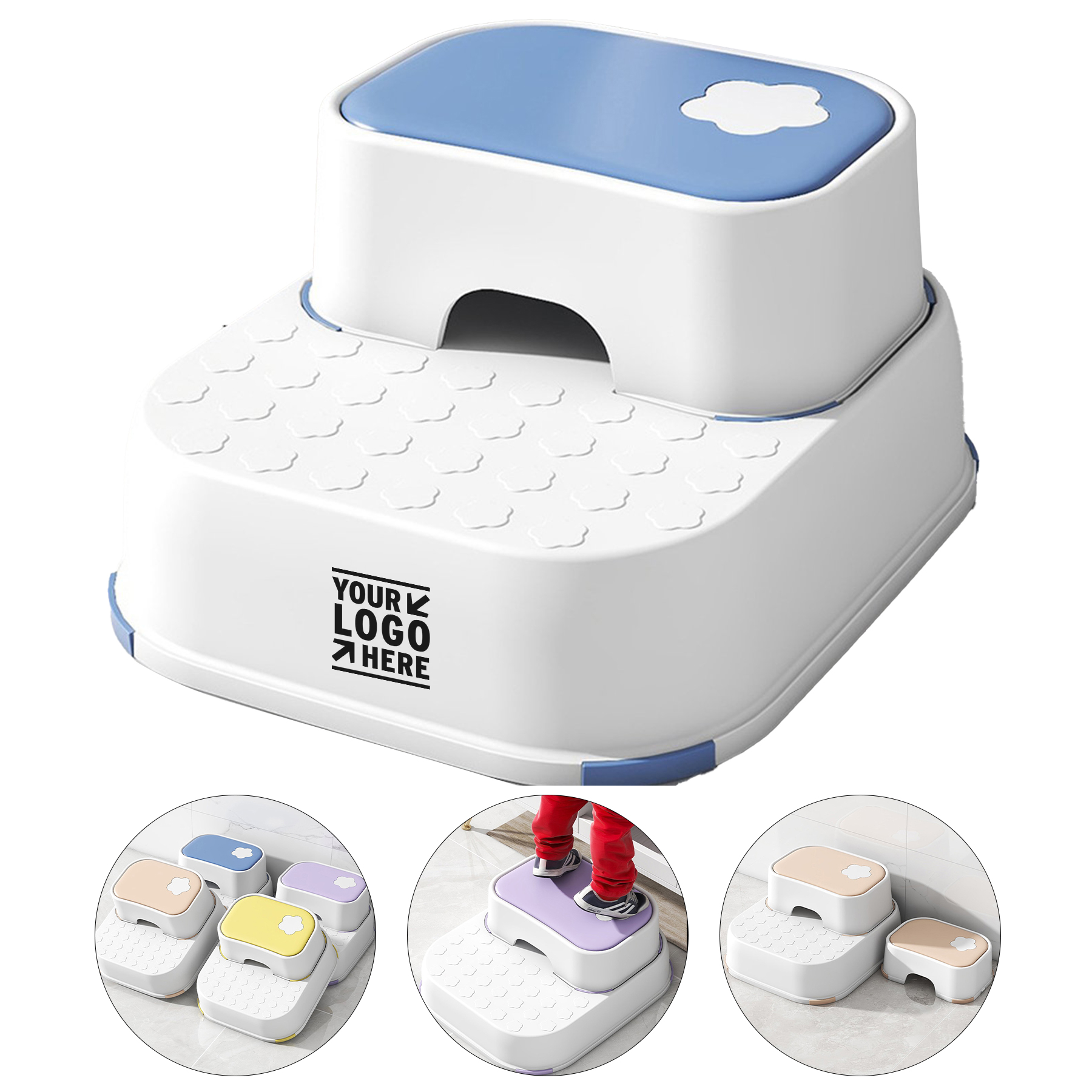 Secure Toddler Step Stool