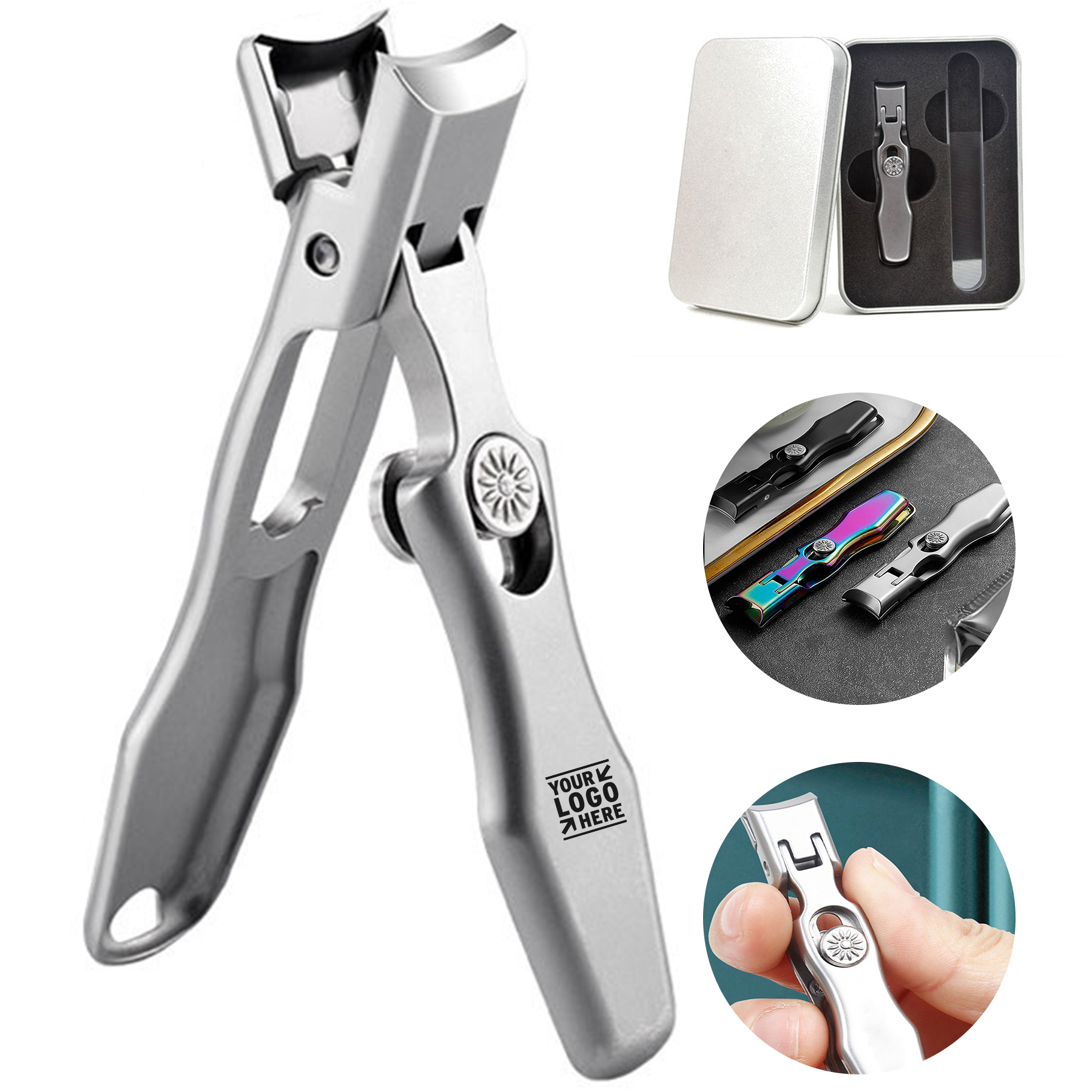 Premium Splash-Free Nail Trimmer