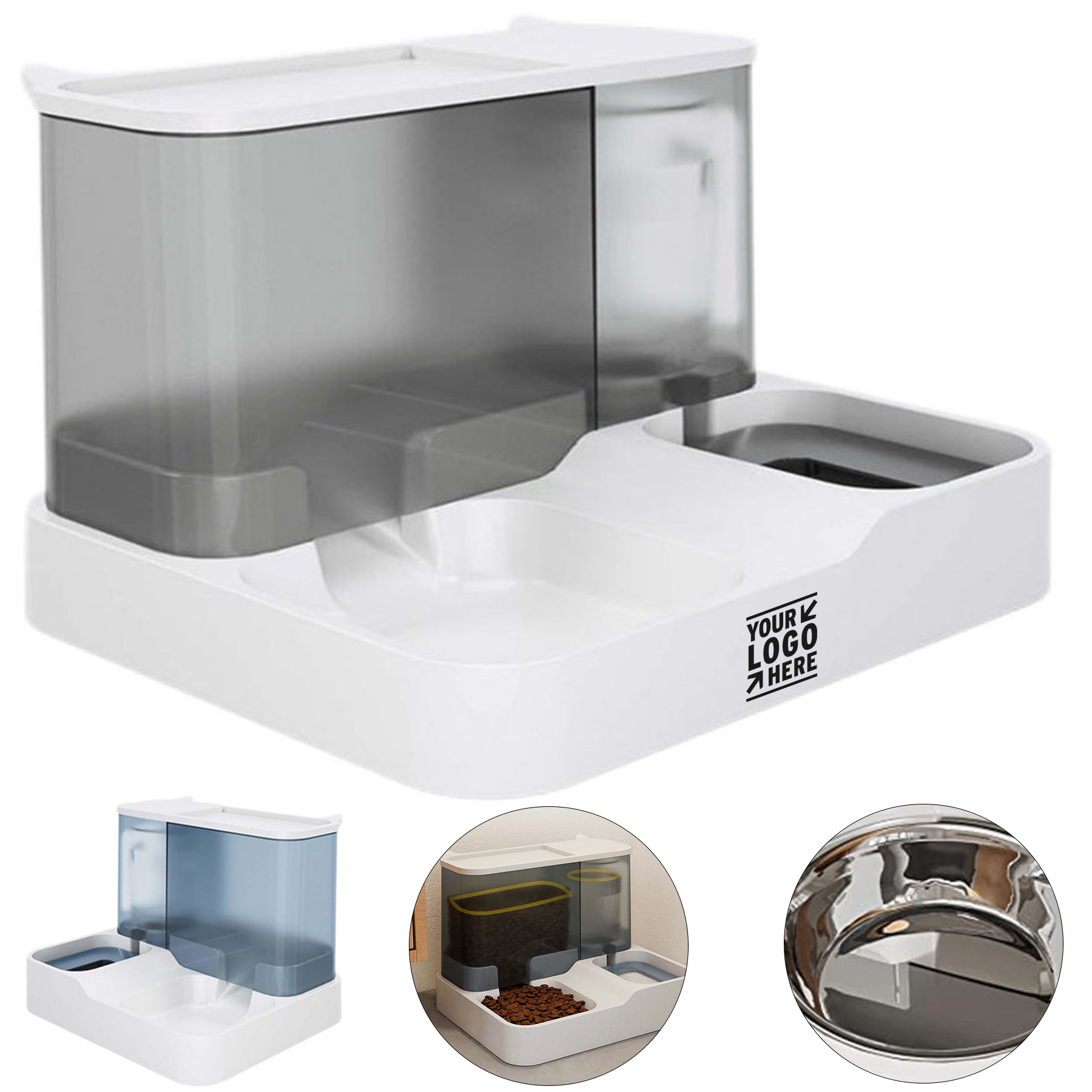 Automatic Pet Feeder and Waterer