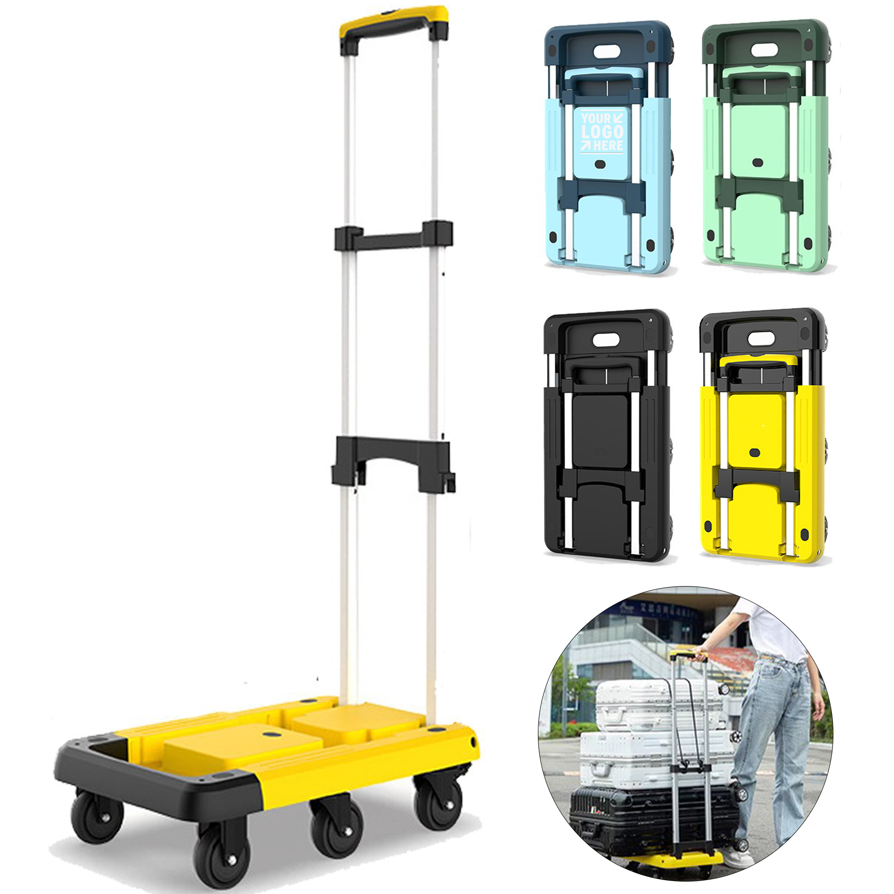 Compact Portable Trolley