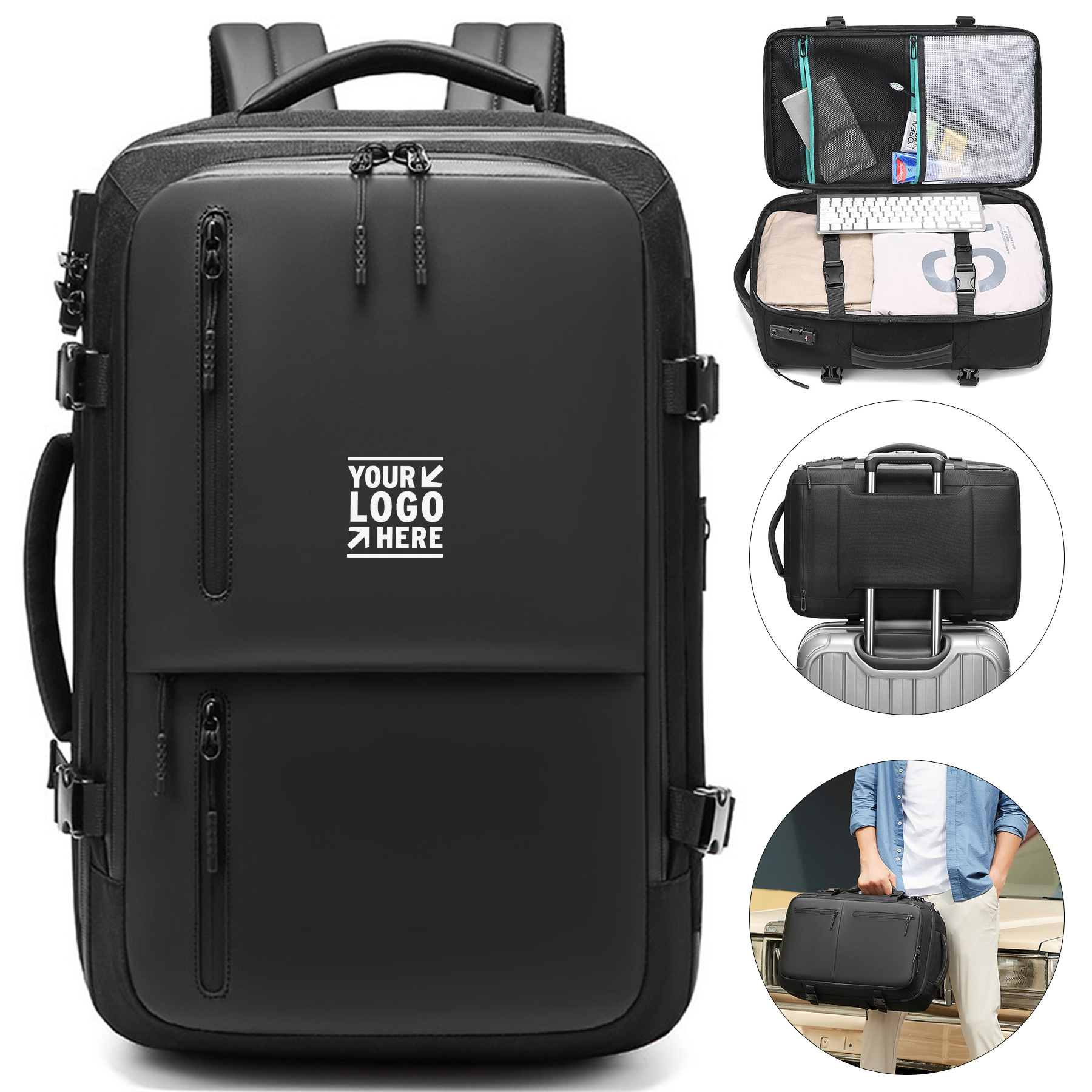 Versatile Men's Travel Backpack