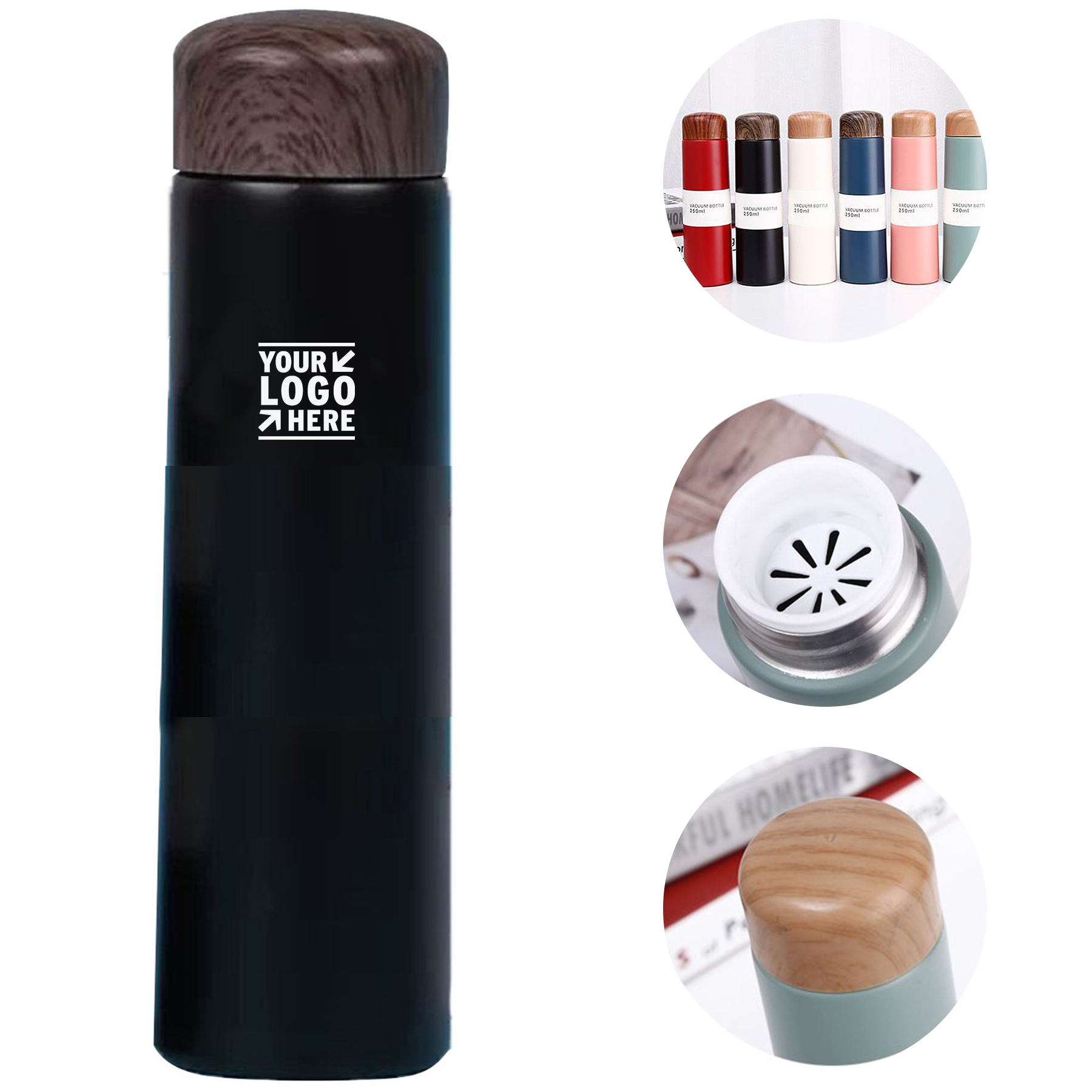 Compact Stainless Steel Travel Flask