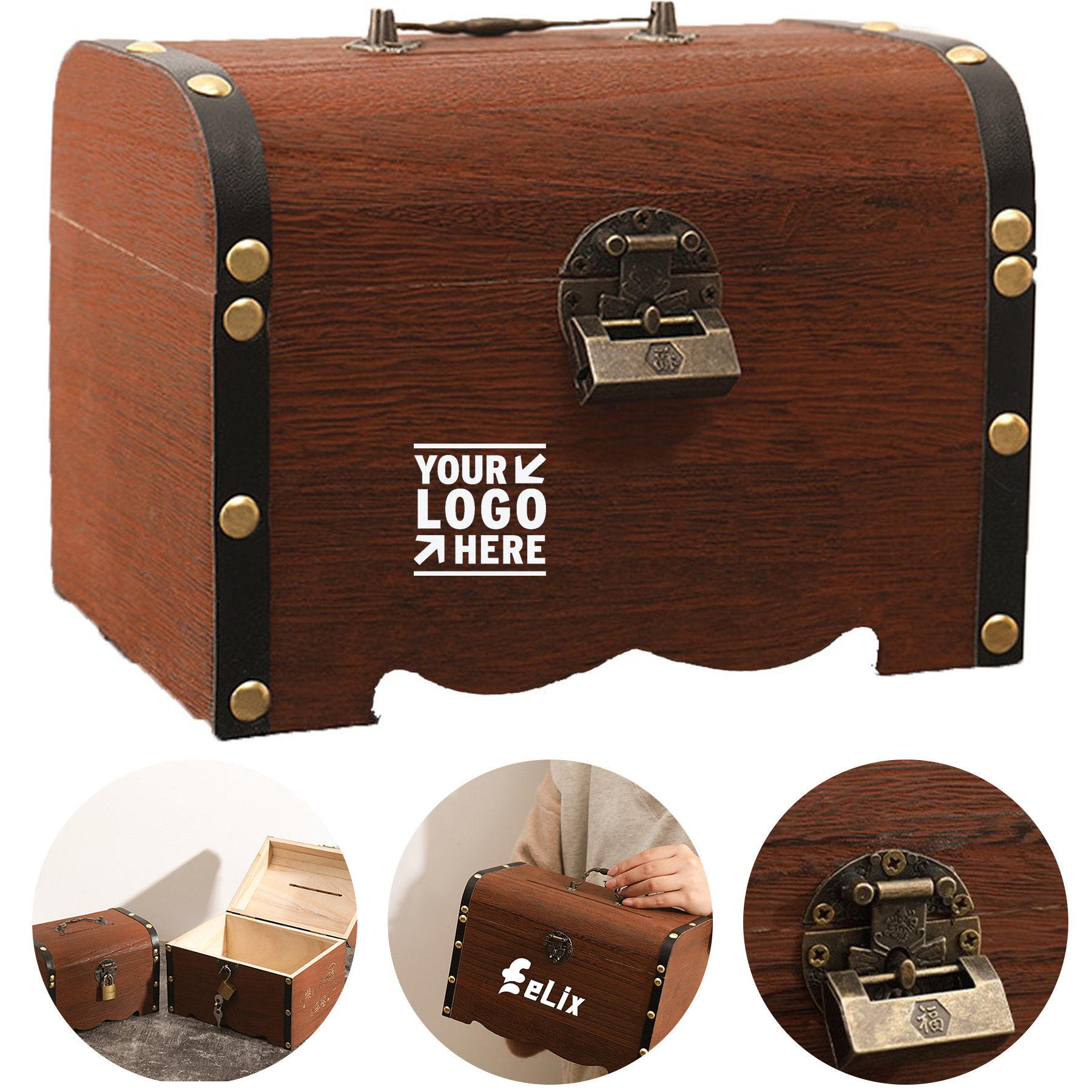 Classic Square Coin Keeper