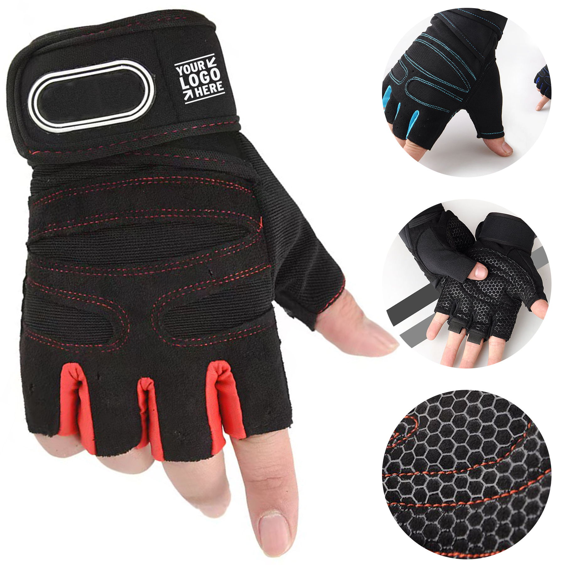 Grip-Enhanced Sports Gloves