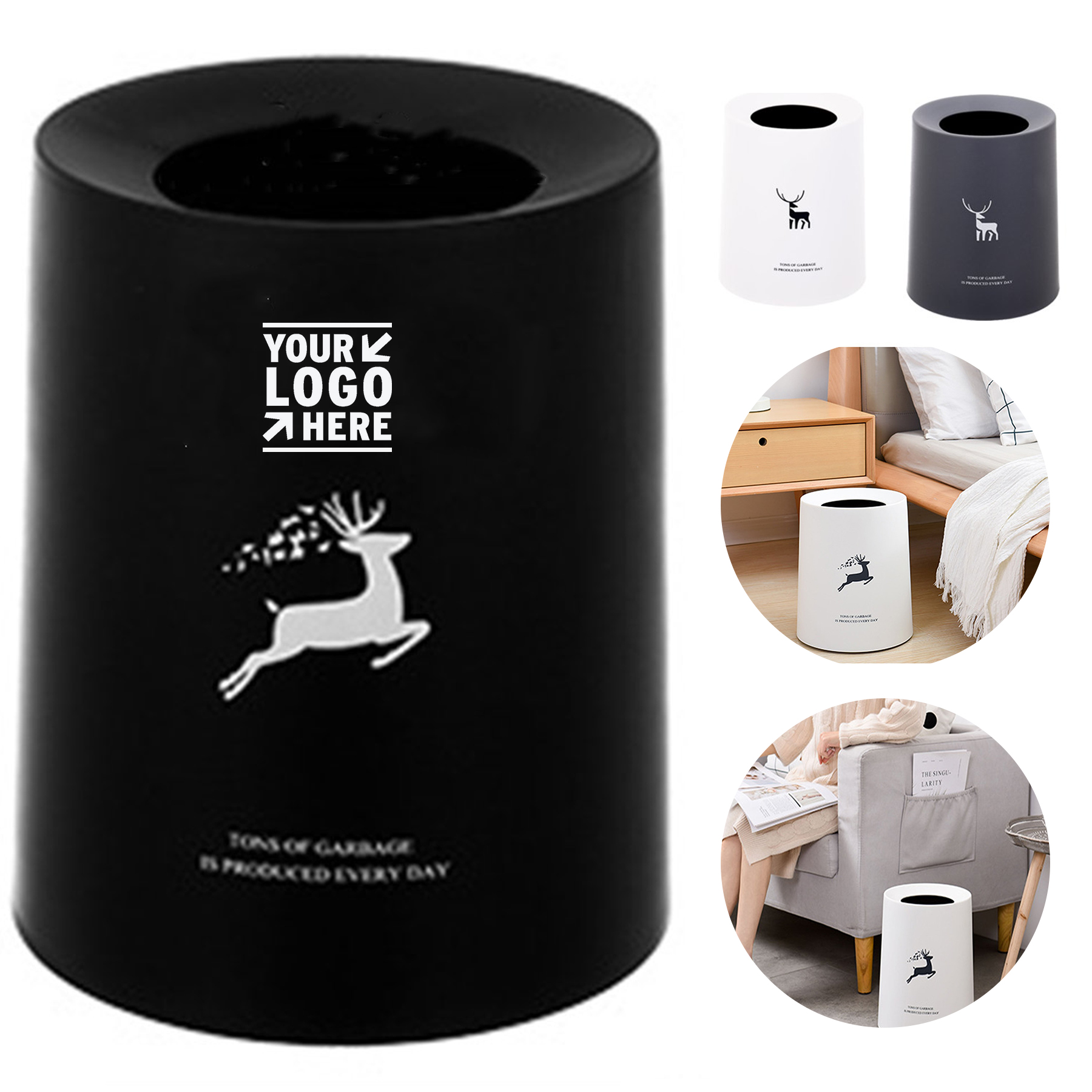 Compact Indoor Waste Bin