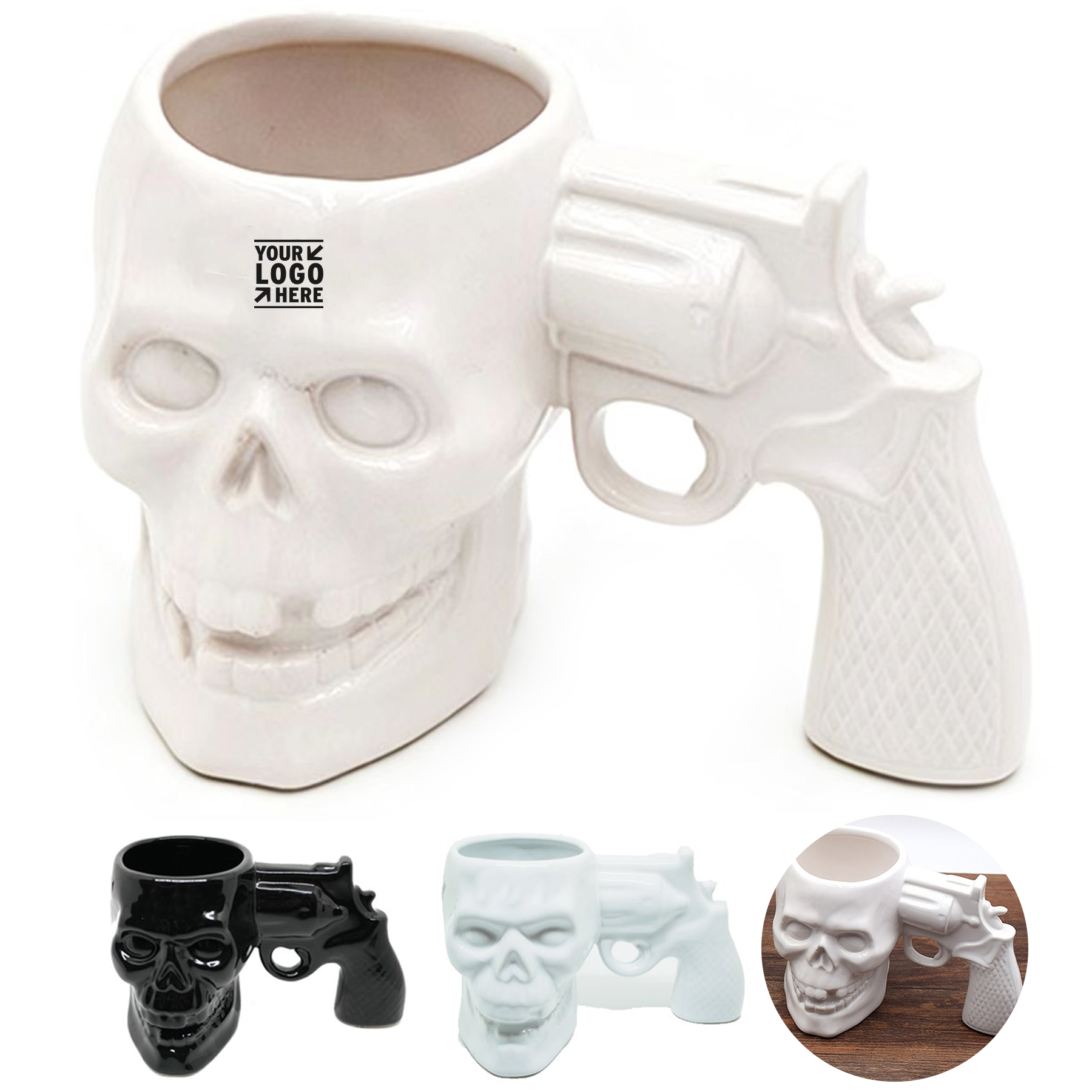 Gothic Pistol Mug
