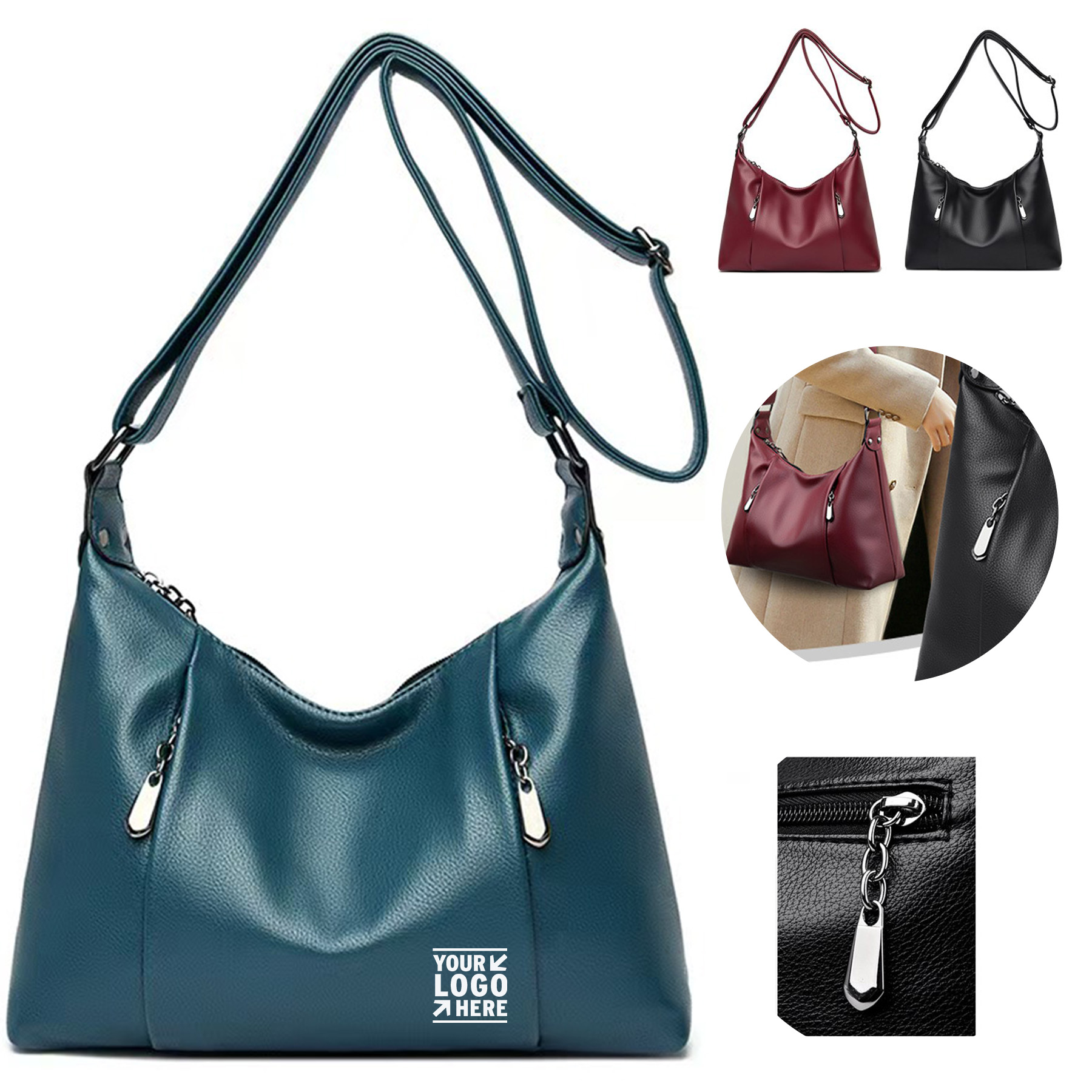 Elegant Soft Leather Women's Tote
