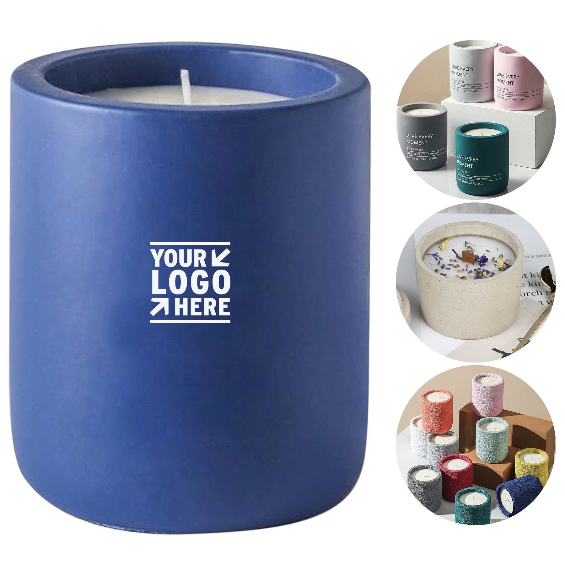 Fragrant Ceramic Candle Vessel
