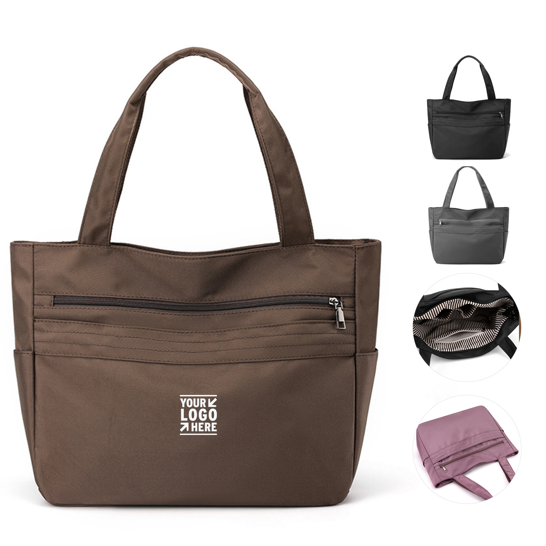 Spacious Everyday Nylon Carryall
