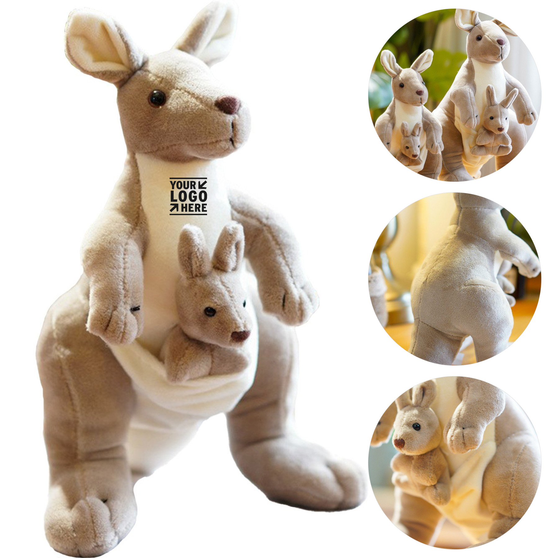 Cuddly Kangaroo Plush Toy