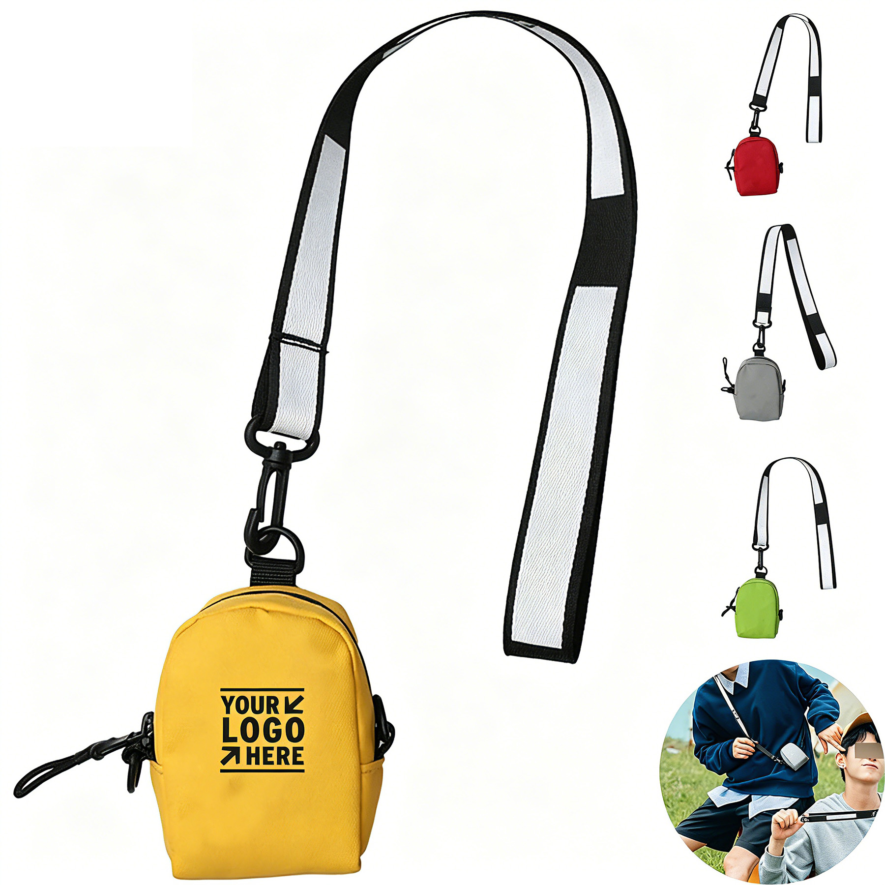 Compact Multi-Purpose Crossbody Pouch