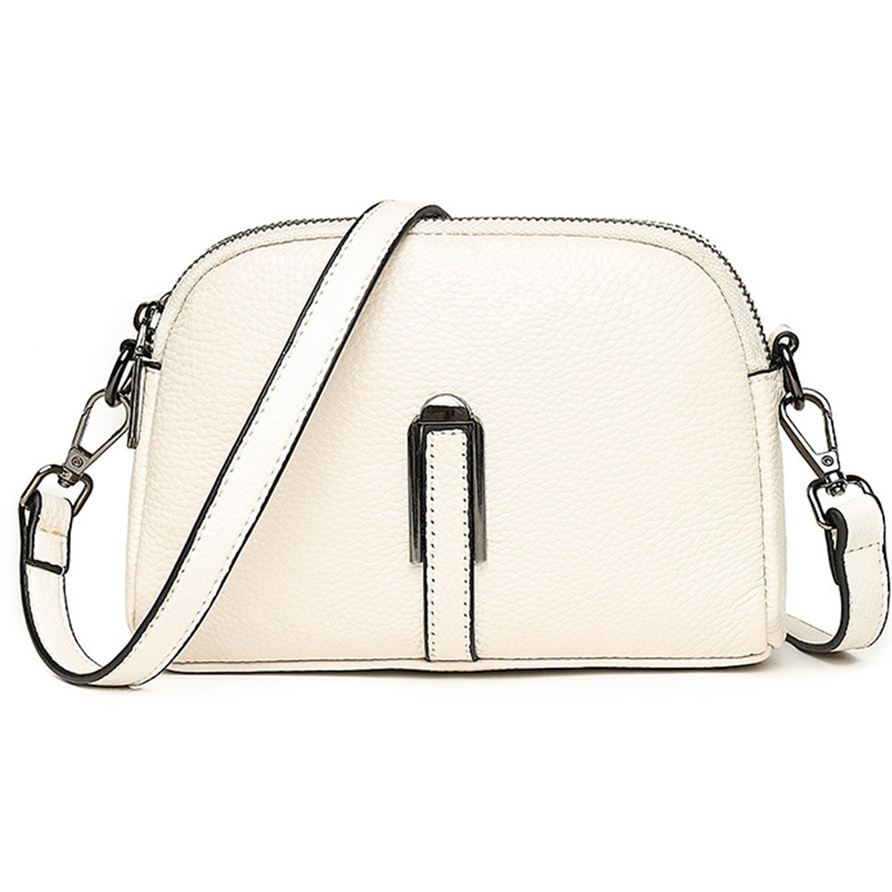 Classic Leather Crossbody Shoulder Bag 2