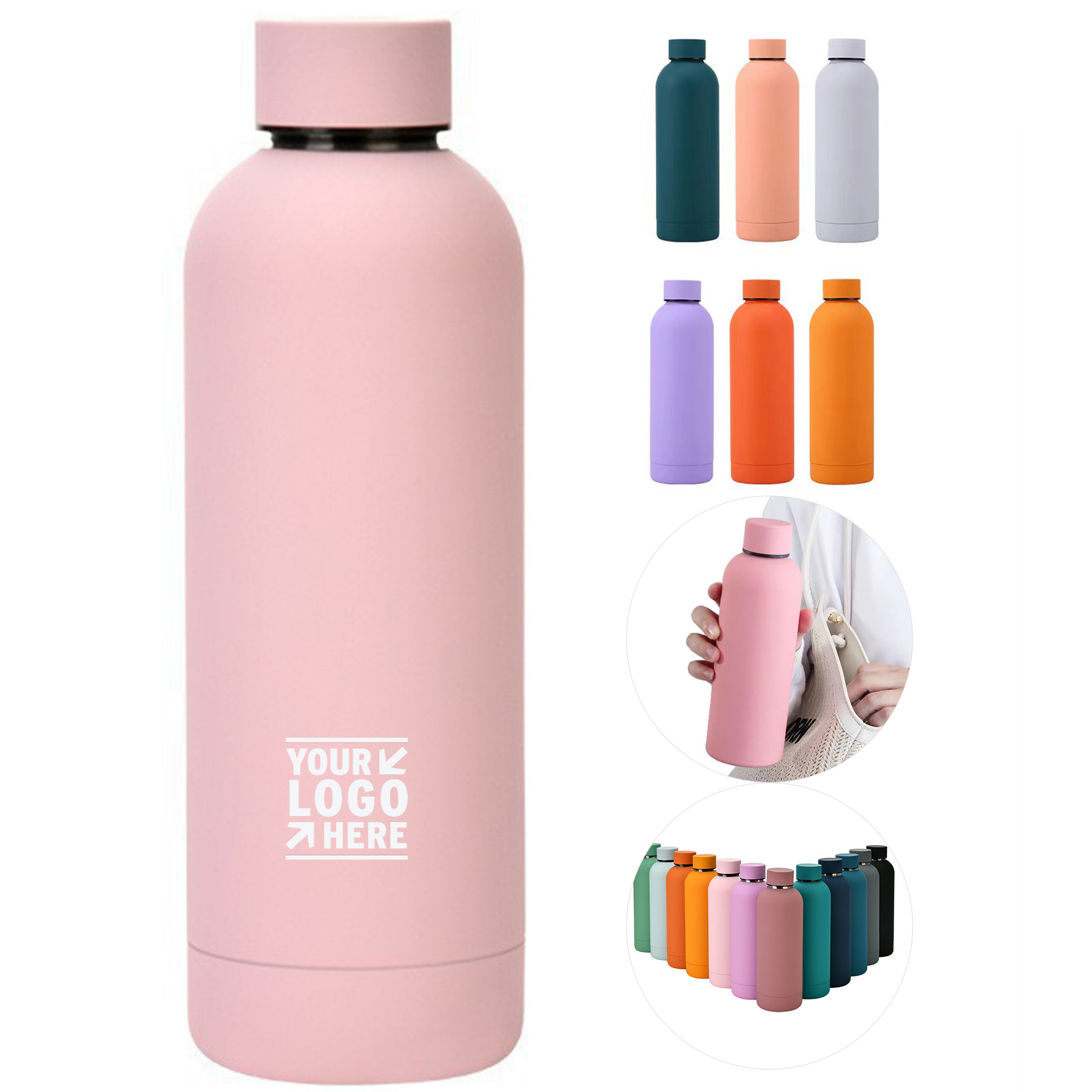 Insulated Sports Water Bottle