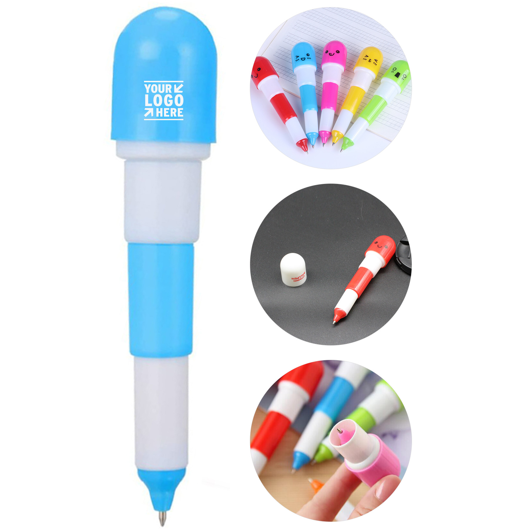 Keychain Capsule Pen