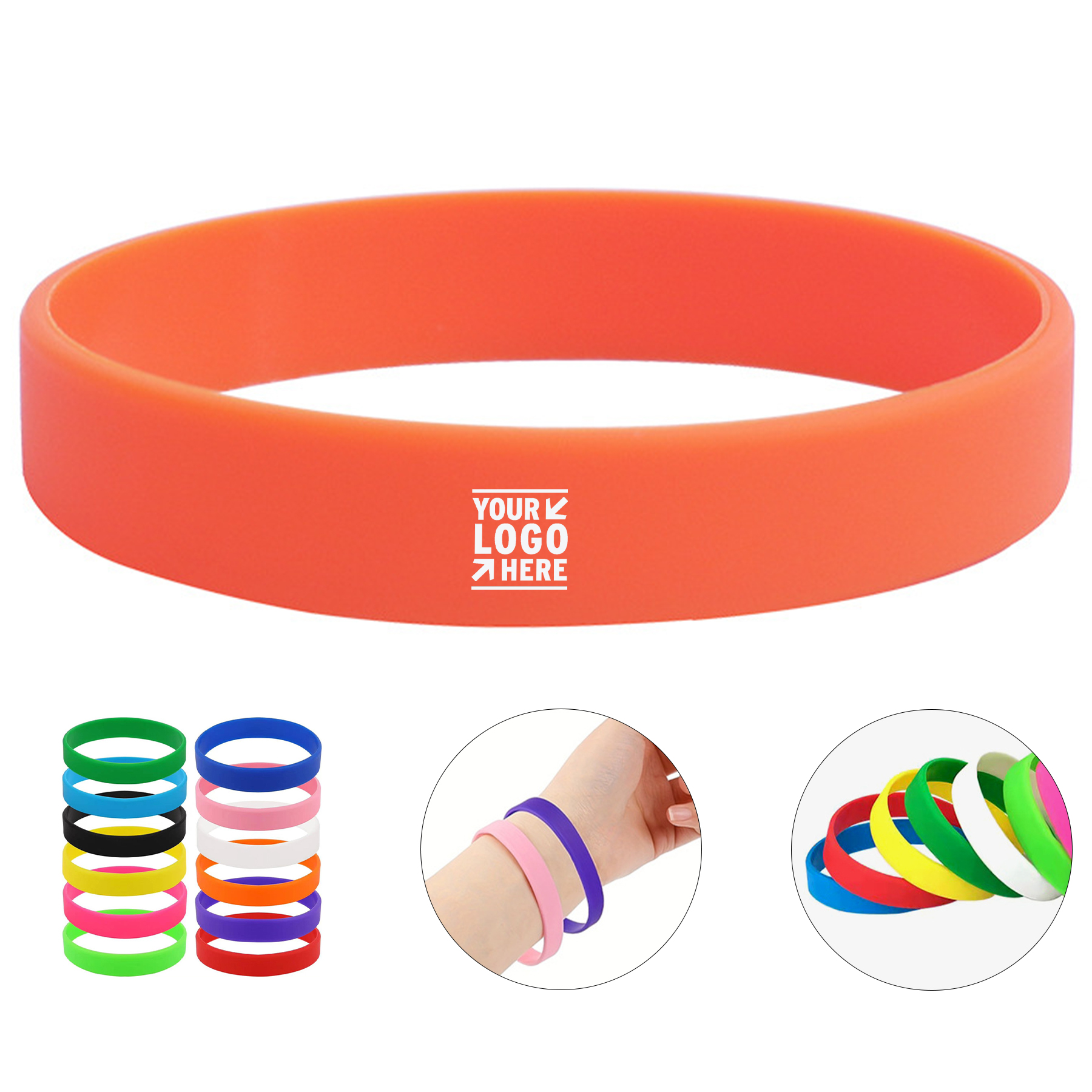 Imprinted Silicone Wristband