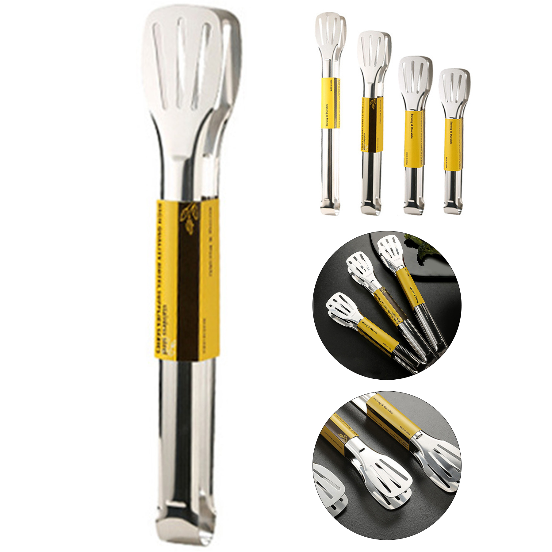 Stainless Steel Kitchen Tongs