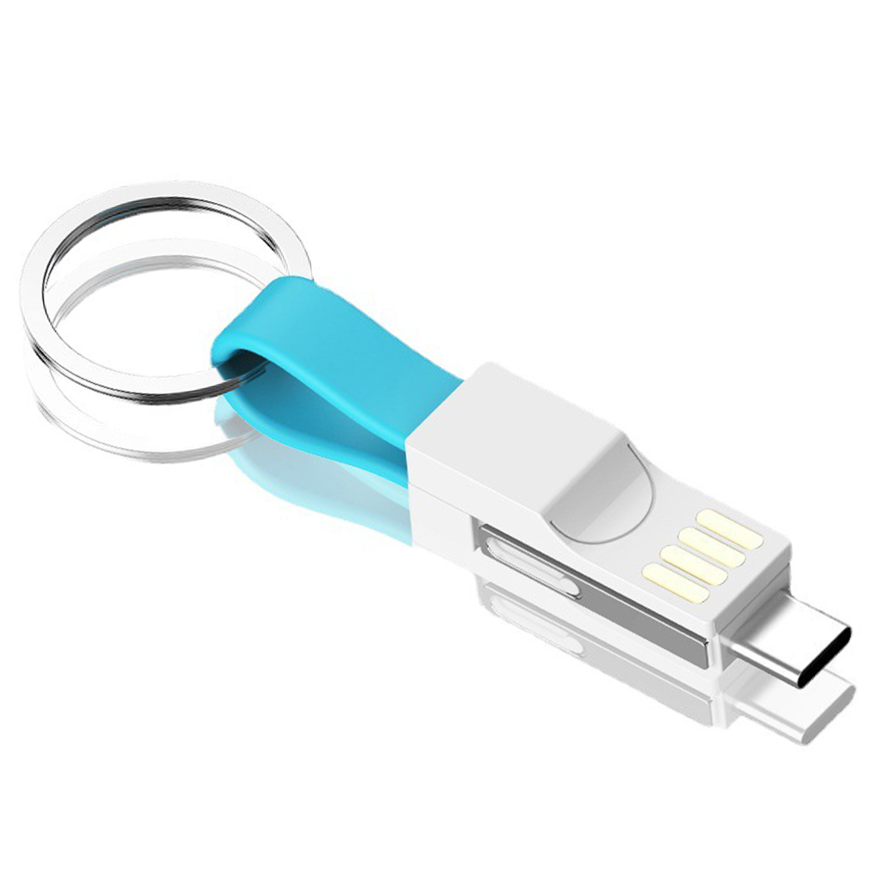 Versatile Magnetic Charging Cable with Keychain 2