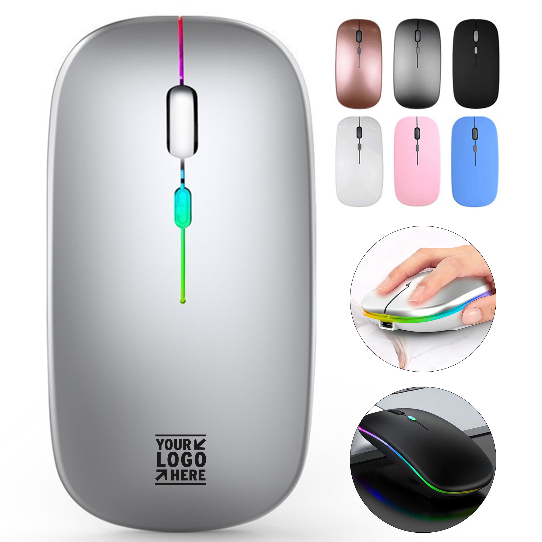 Chromatic Glow Wireless Mouse